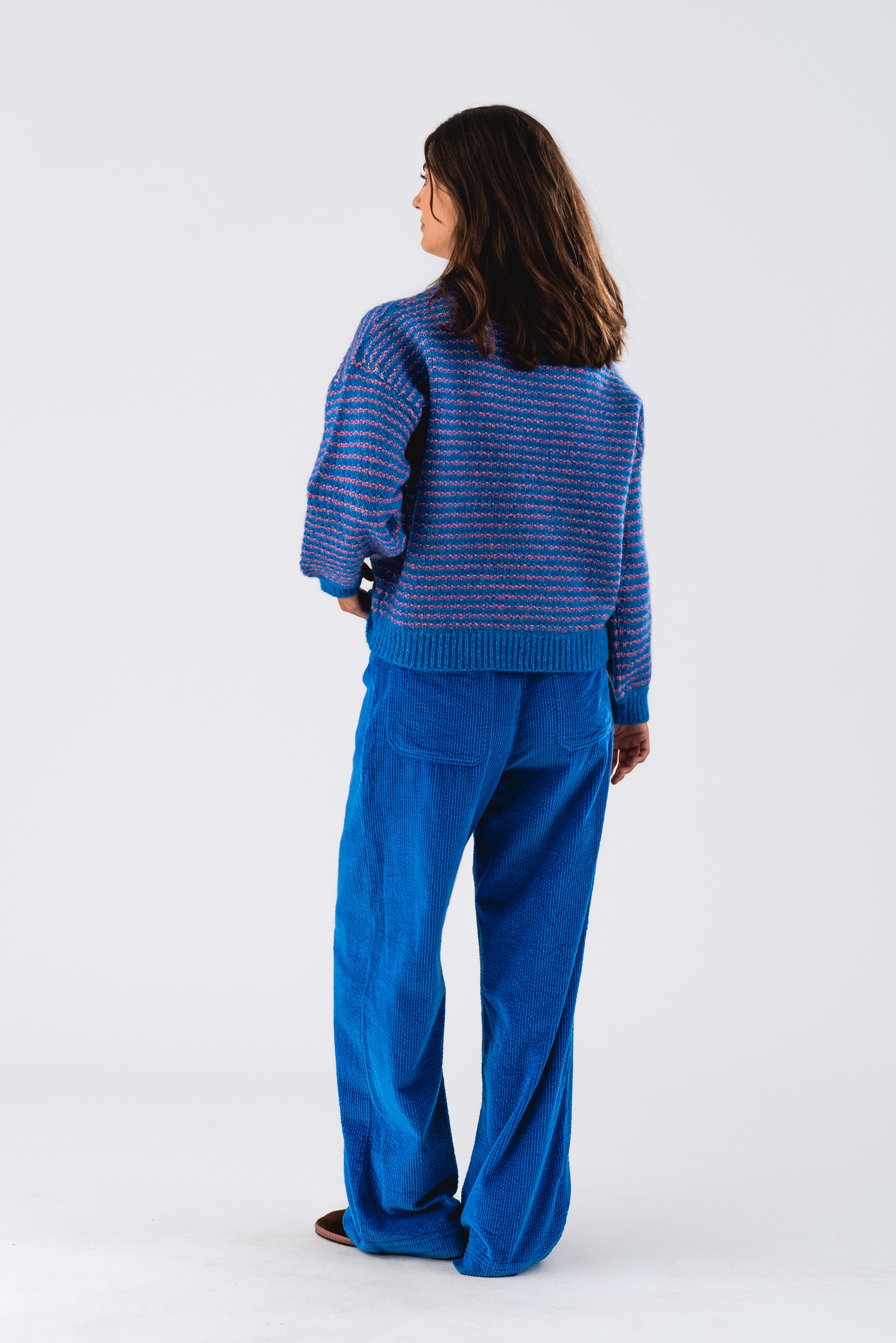 TerryLL Knit Jumper LS - Blue