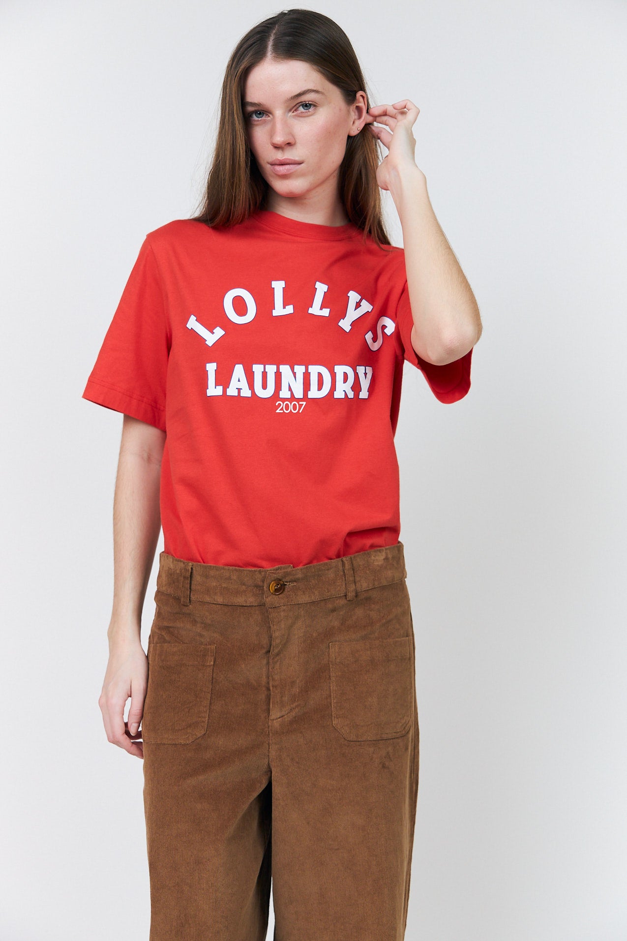Lollys Laundry TessaLL T-Shirt T-shirt Rød