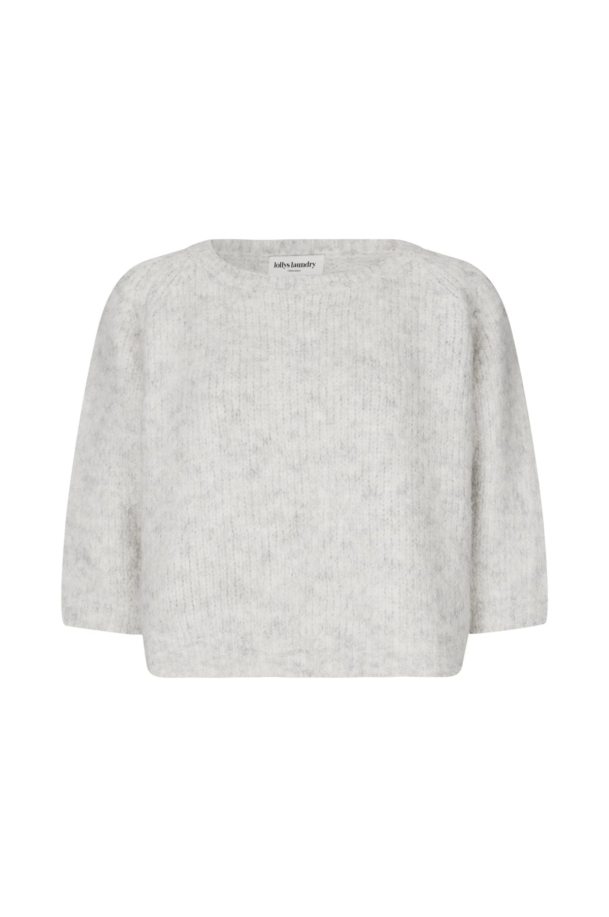 Lollys Laundry TortugaLL Jumper 3/4 Jumper Lysegrå Melange