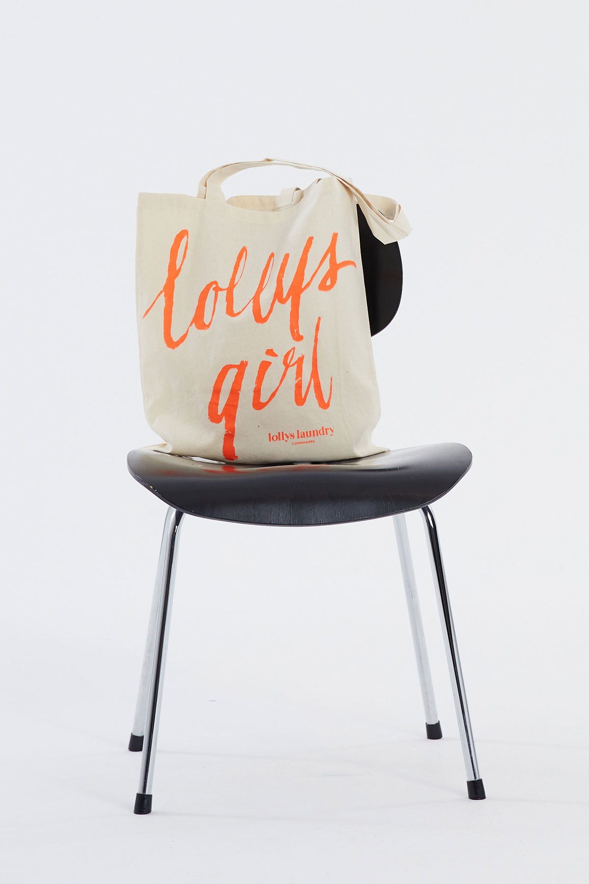 Lollys Laundry Tote Bag - Lollys Girl Accessories Neon fersken