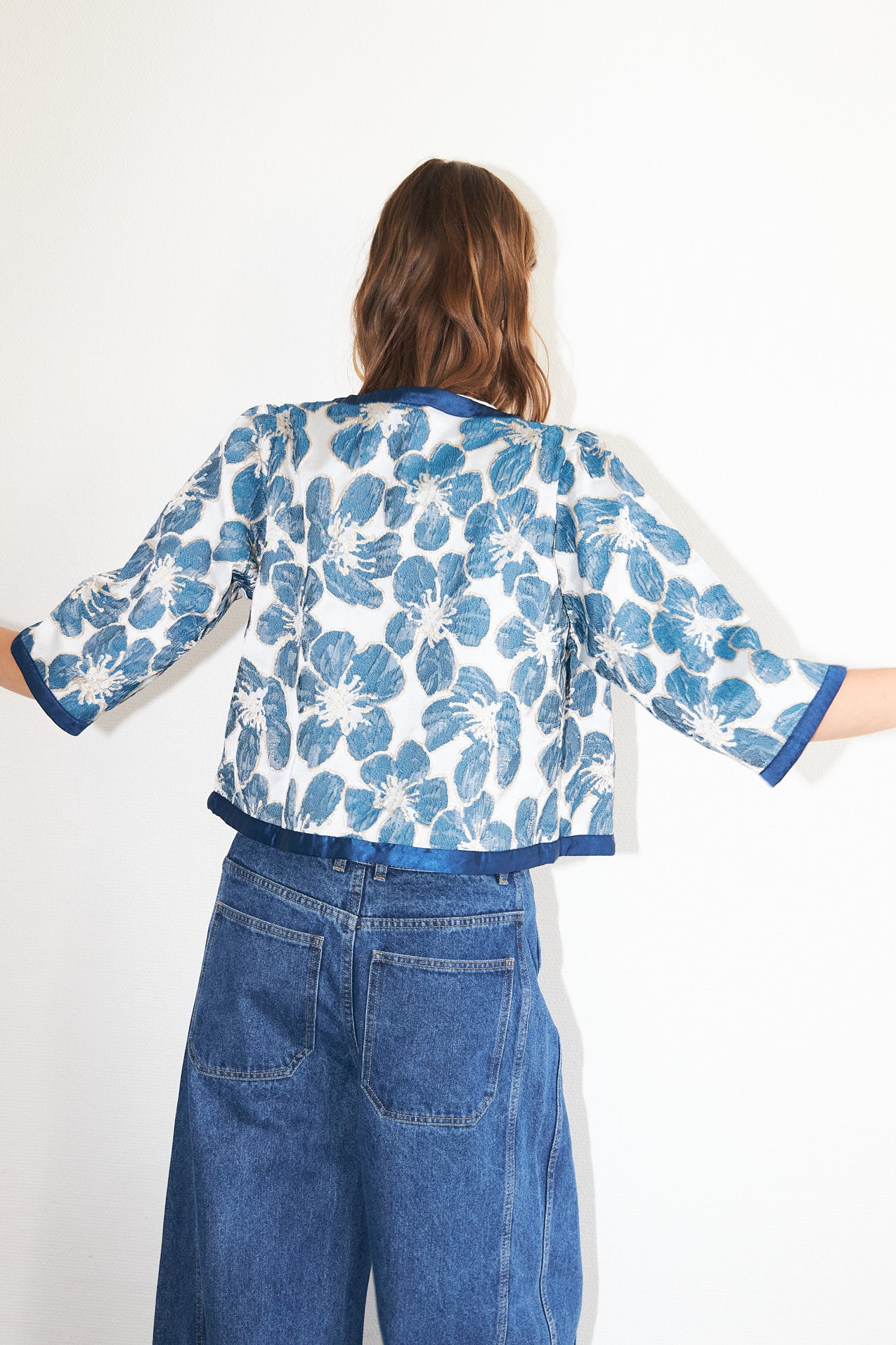 Lollys Laundry TrineLL kort Jakke Jacket 20 Blue