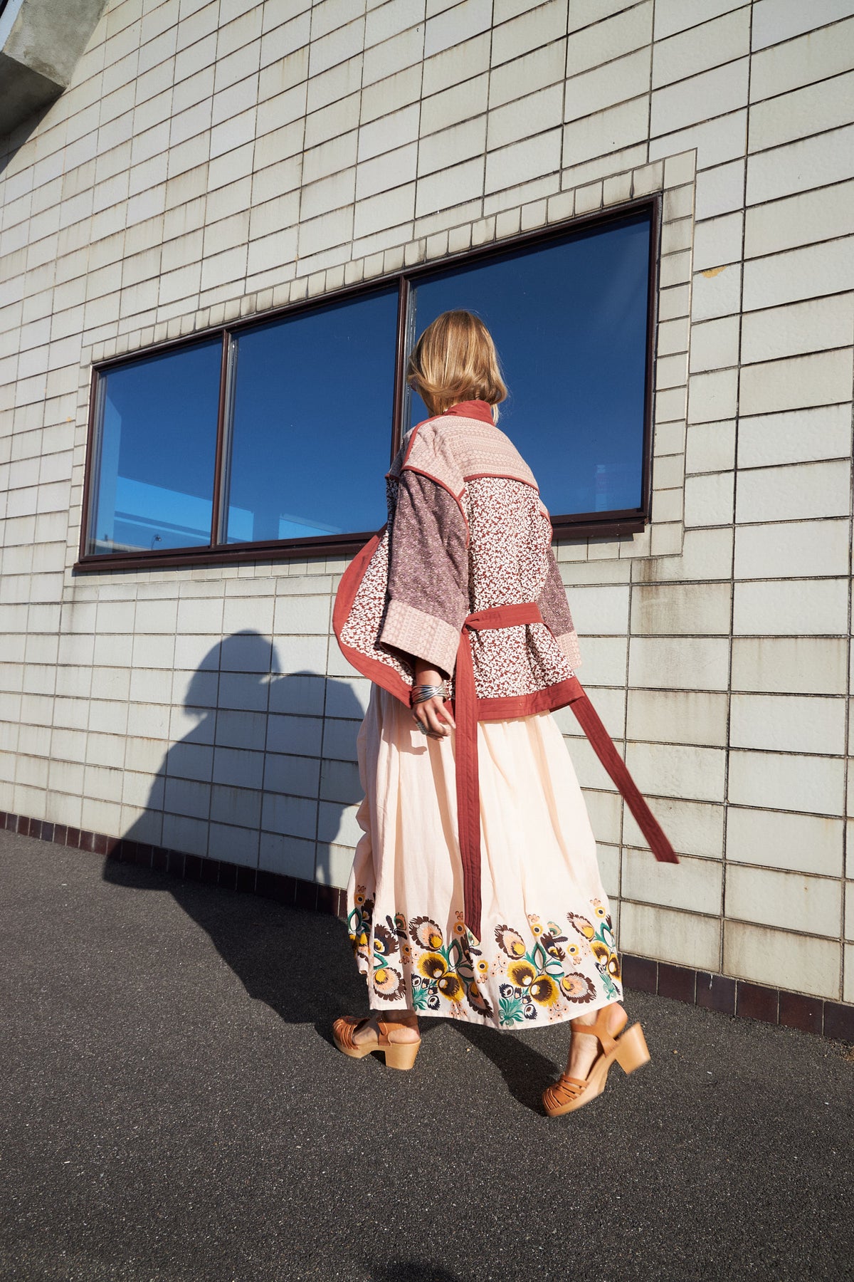 TristyLL Jacket LS - Blomsterprint