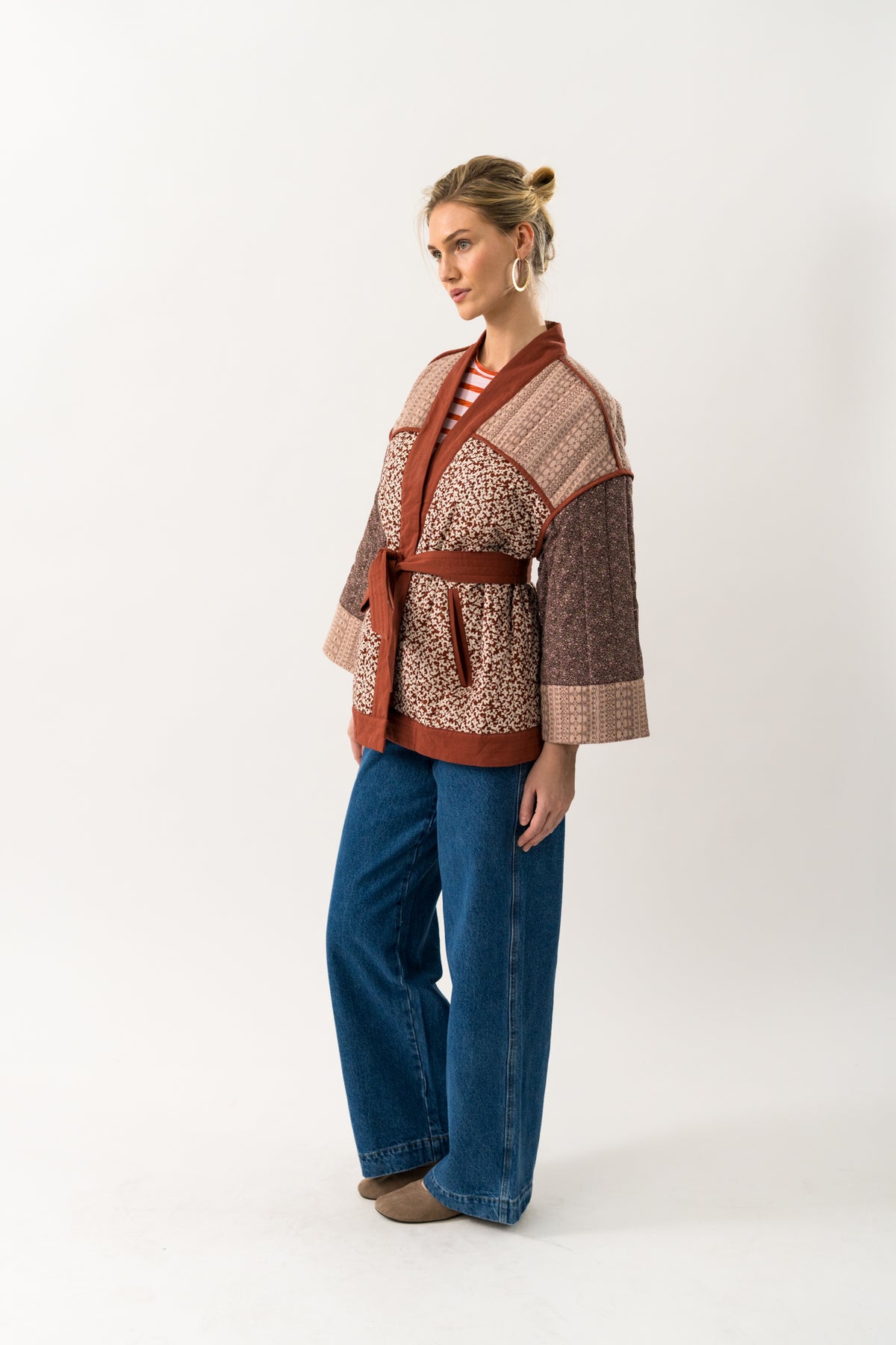 TristyLL Jacket LS - Blomsterprint
