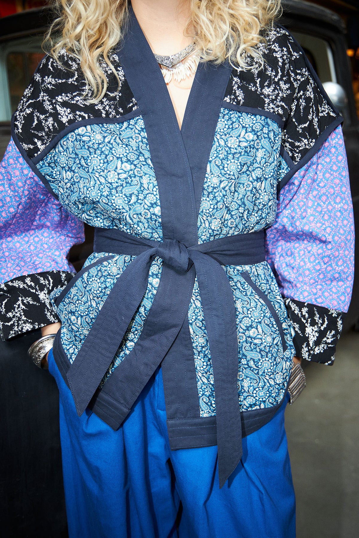 Lollys Laundry TristyLL Jakke Kimono Blå