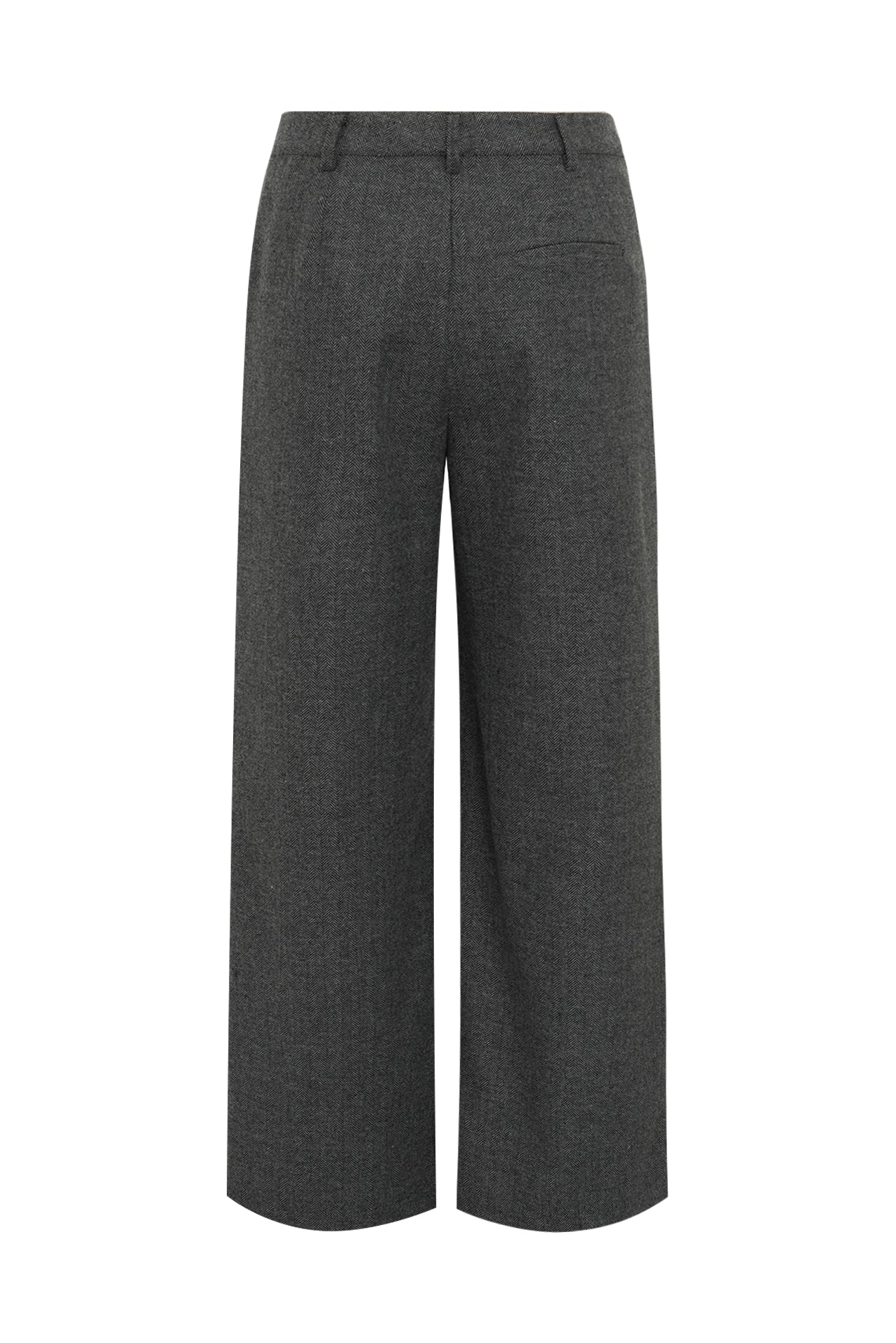 Lollys Laundry TylerLL Bukser Pants Mørkegrå melange