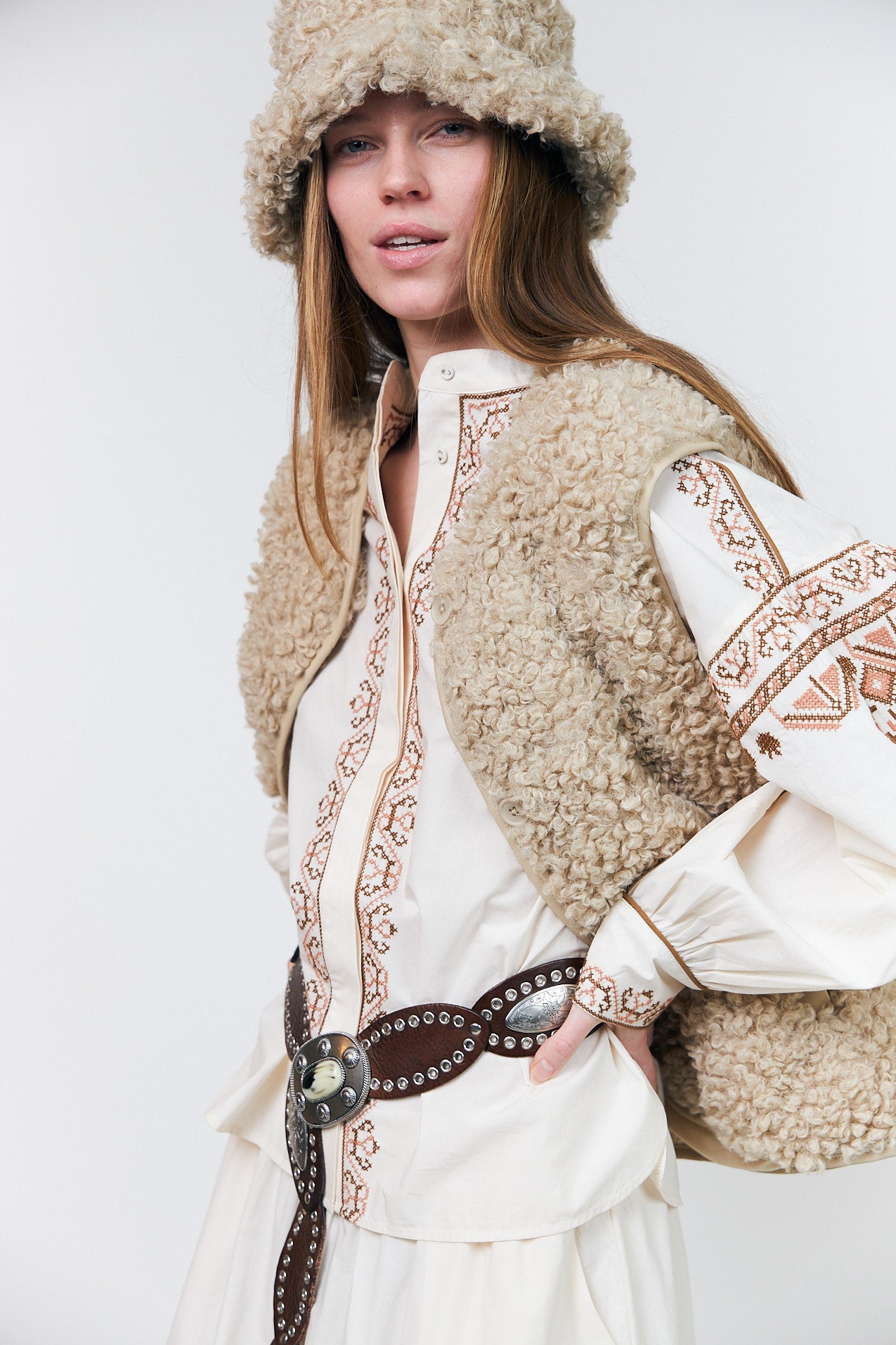Lollys Laundry VadaLL Vest Vest Sand