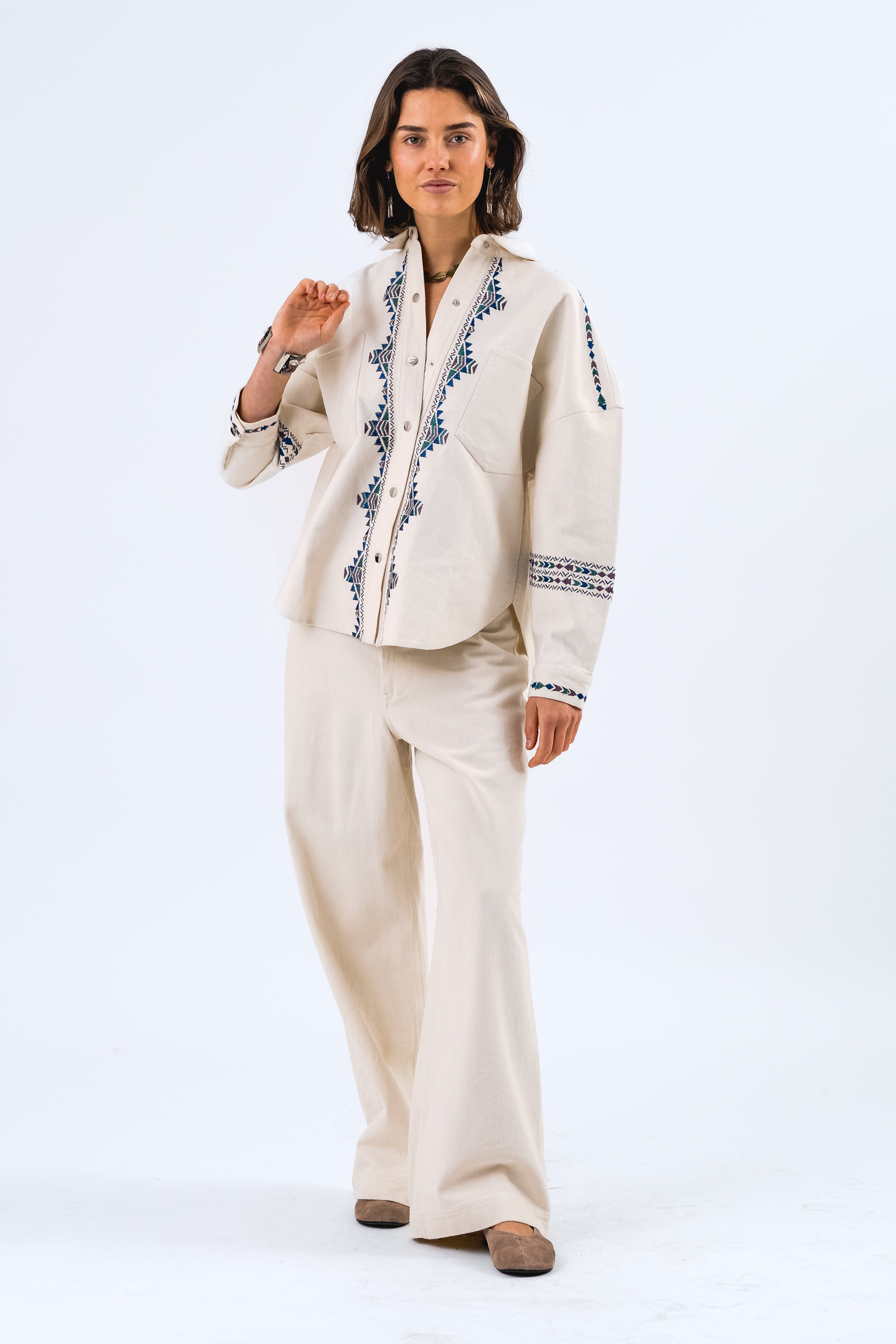 VeidaLL Skjorte - Creme