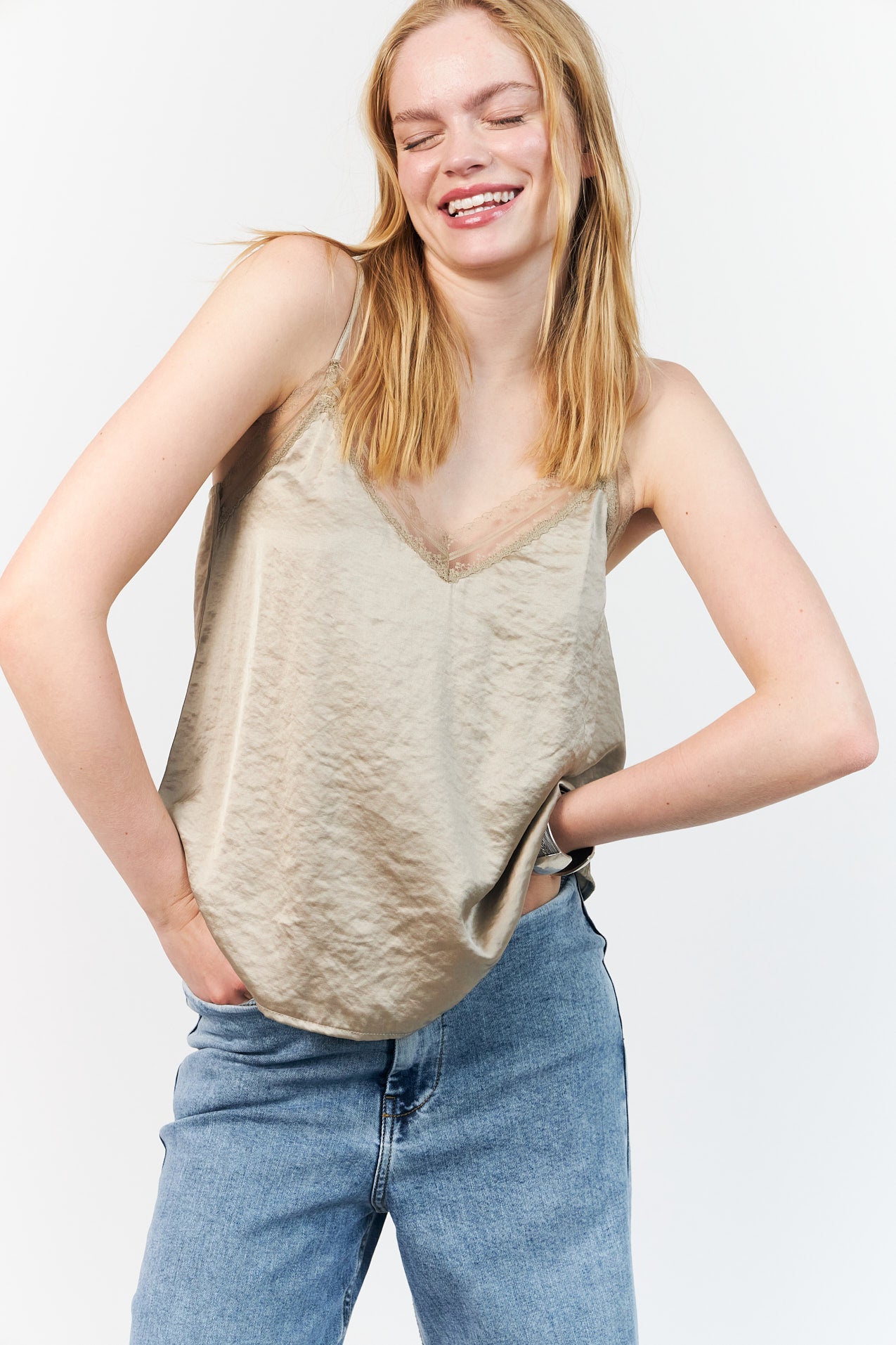 Lollys Laundry VianeLL Top Top 08 Beige