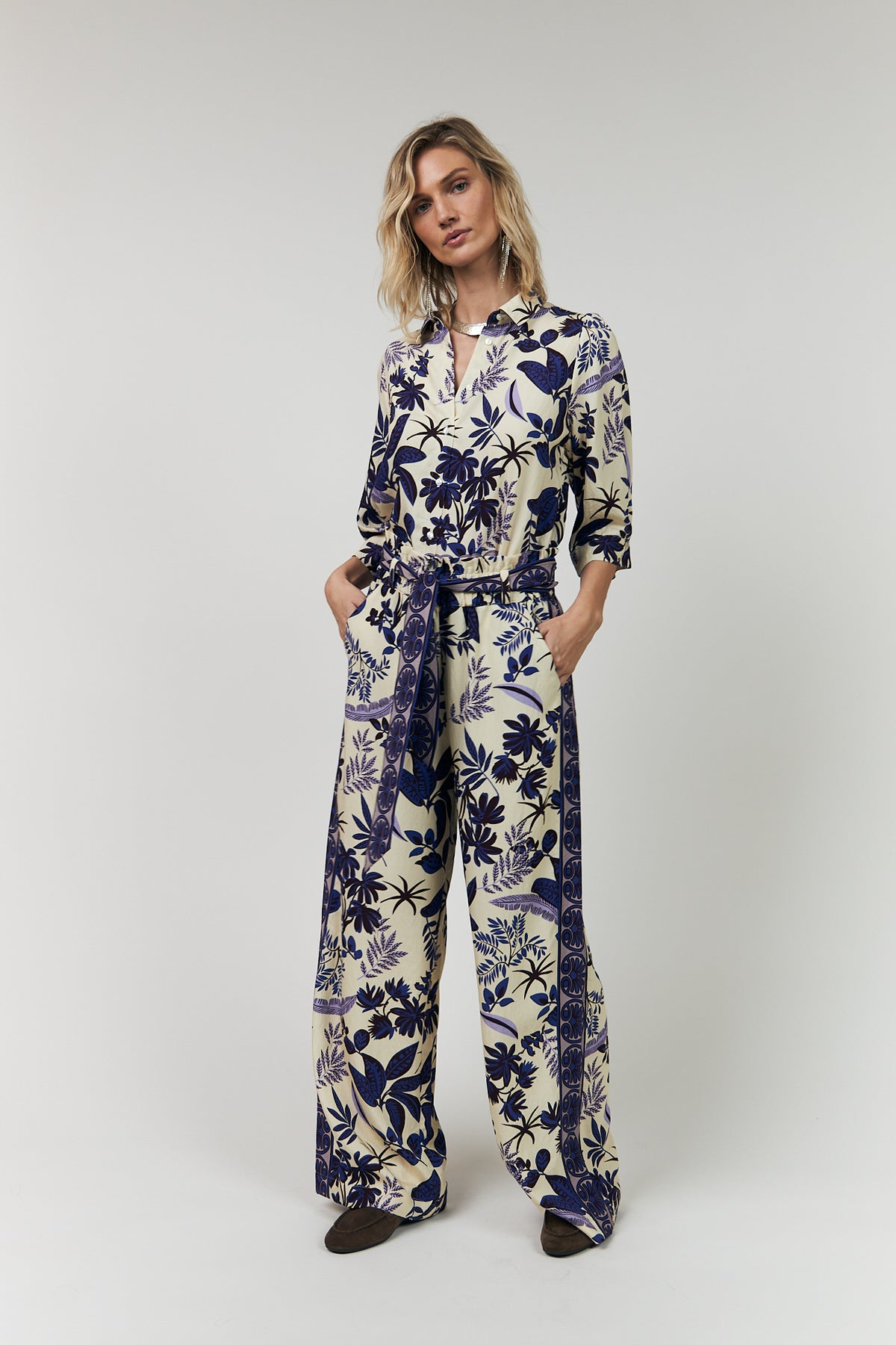 Lollys Laundry VickyLL Bukser Pants Blomsterprint