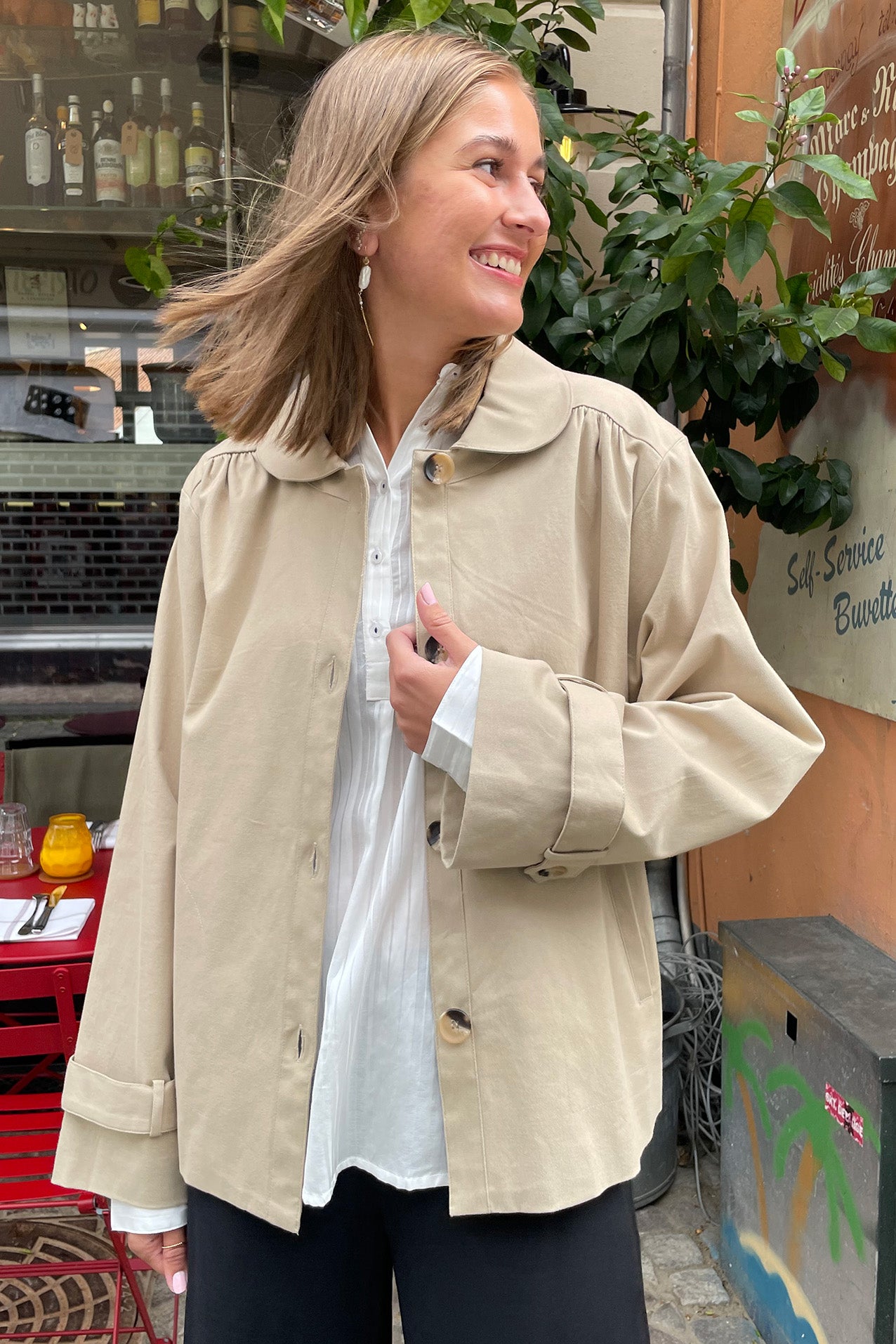 ViolaLL Jakke - Beige