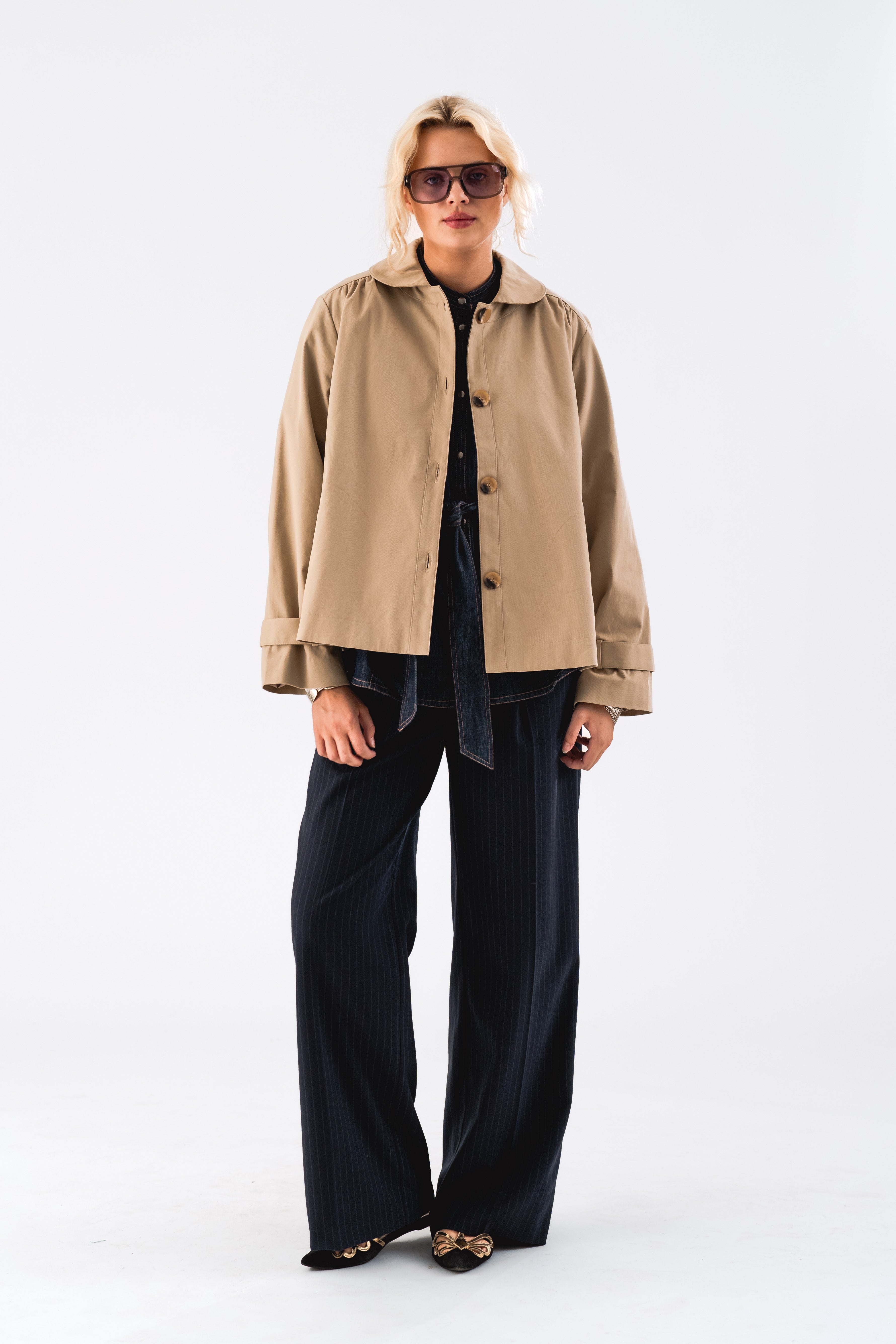 ViolaLL Jacket LS - Ecru