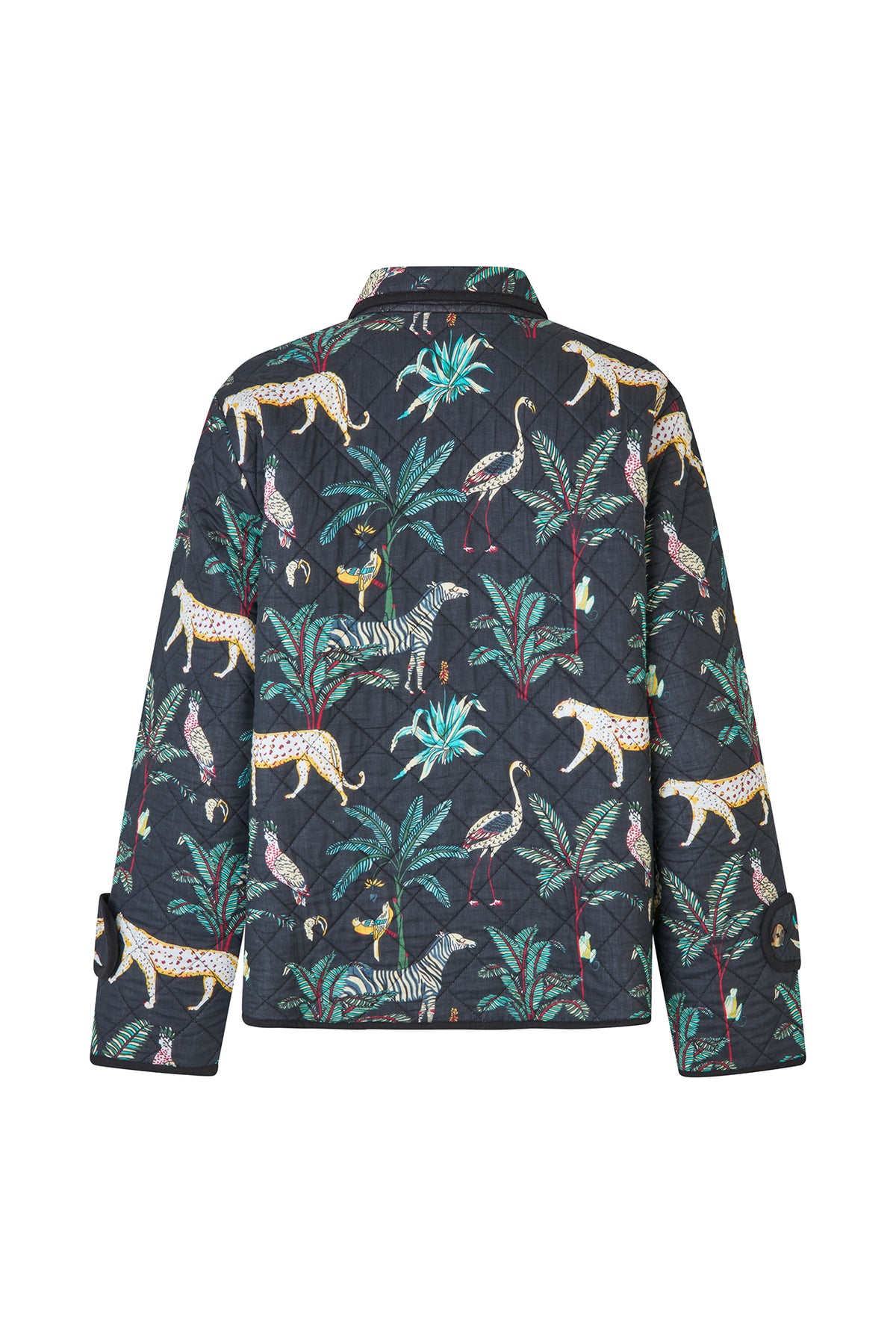 Lollys Laundry ViolaLL Quilted Jakke Jacket Vasket sort