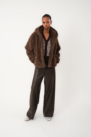 Lollys Laundry WanLL Jakke Outerwear 87 Dark Mokka