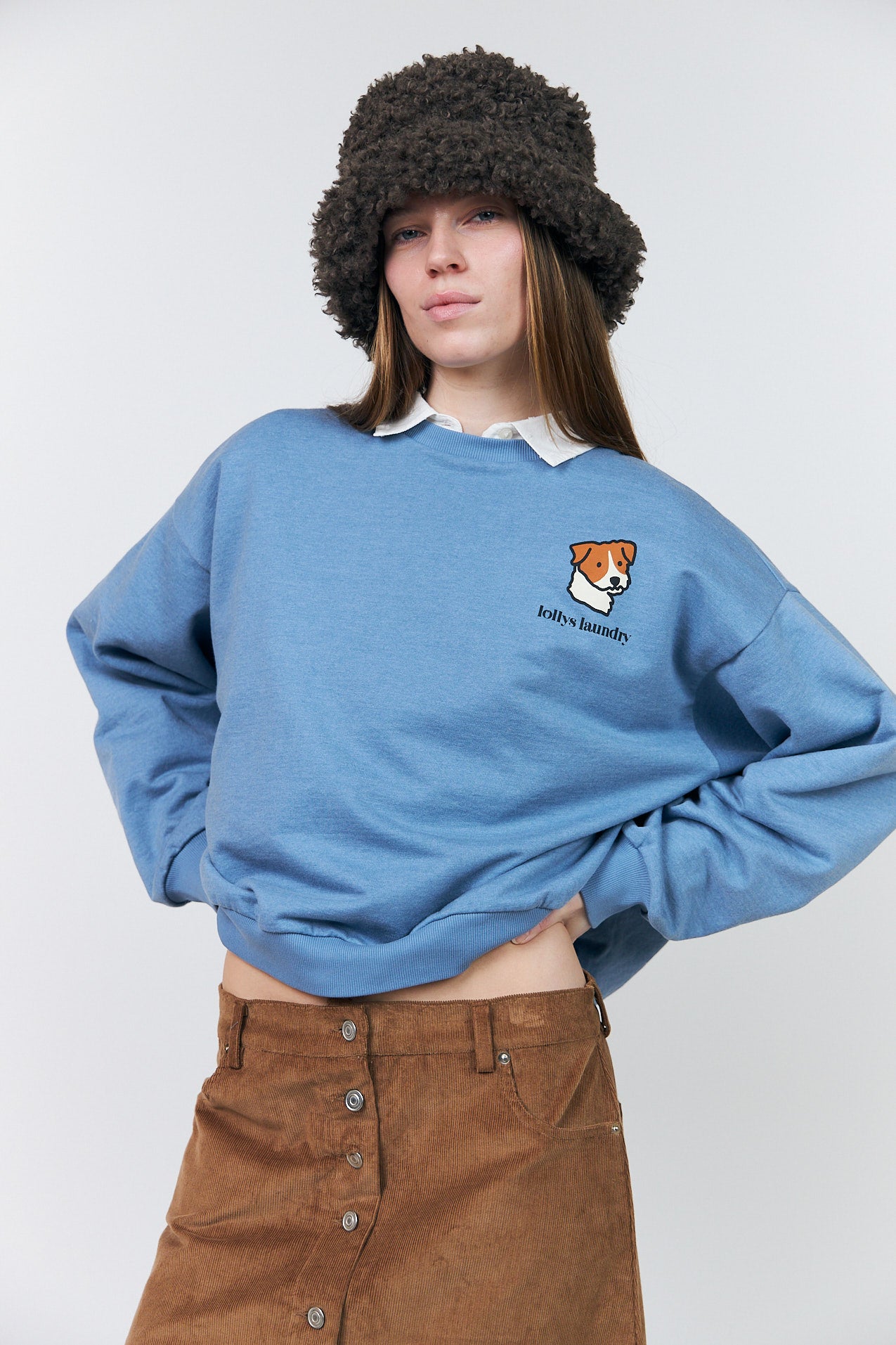 Lollys Laundry WillowLL Bucket Hat Hat Mørkebrun