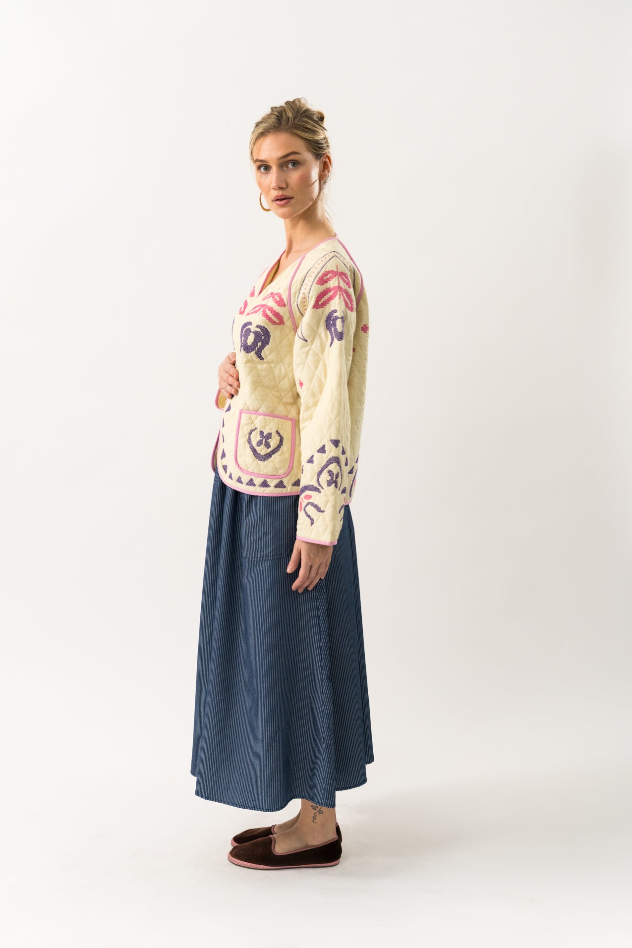 WilmaLL Jakke - Creme