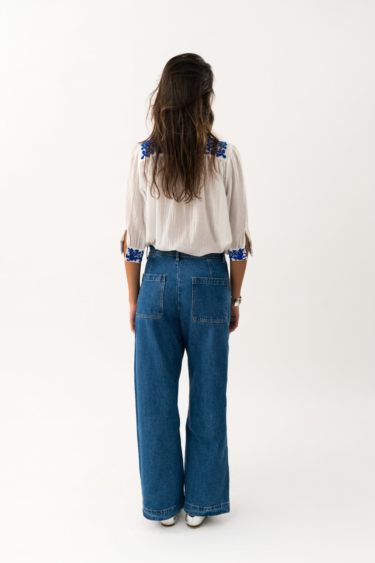 Lollys Laundry YugiLL skjorte 3/4 Shirt Creme