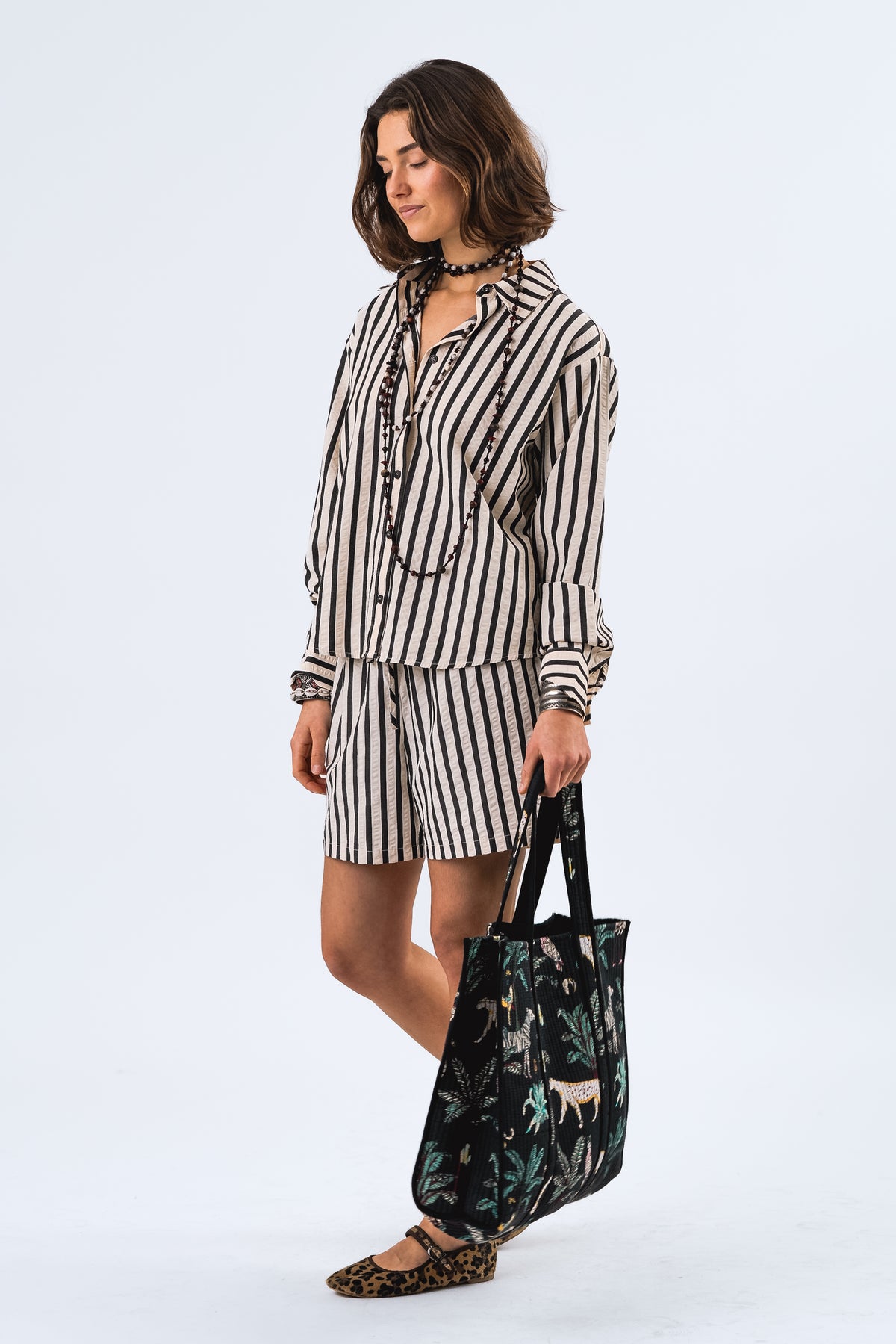 Lollys Laundry ZelkovaLL Shopper Bag Vasket sort