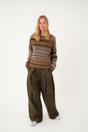 Lollys Laundry ZolaLL Bukser Pants 72 Leopard Print