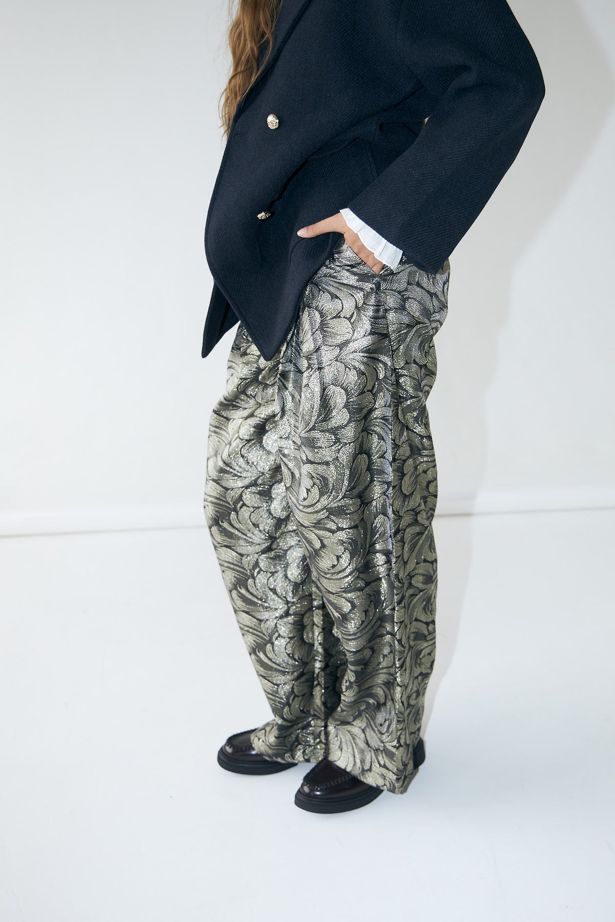 Lollys Laundry ZolaLL Bukser Pants Sølv
