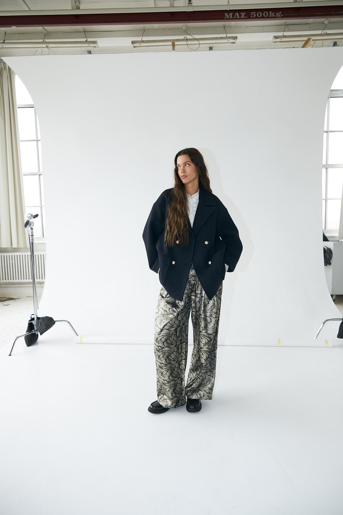 Lollys Laundry ZolaLL Bukser Pants Sølv