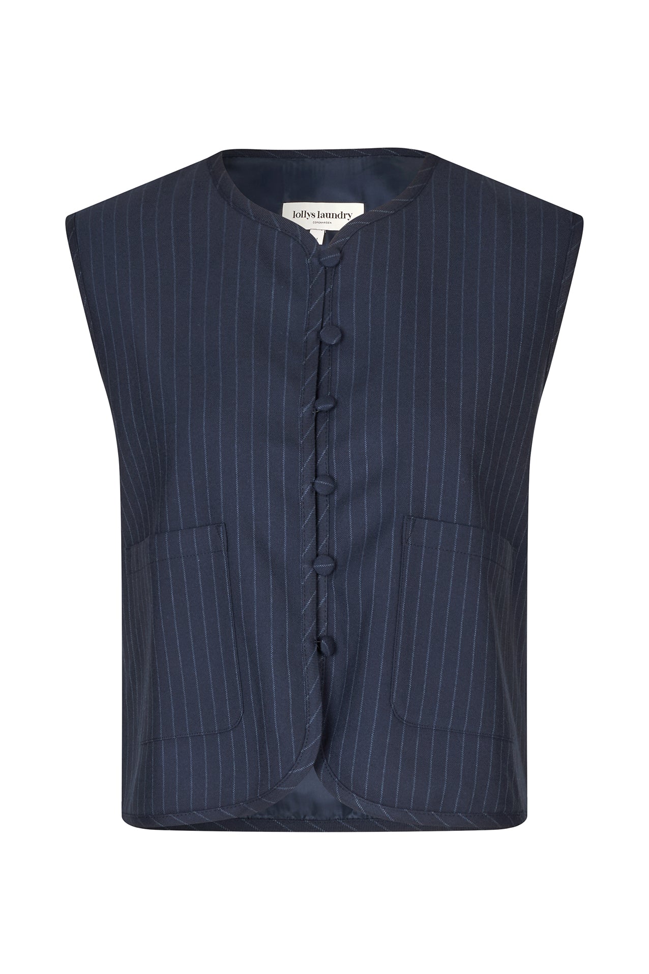 Lollys Laundry AbbeyLL Vest Vest 27 Dark Navy