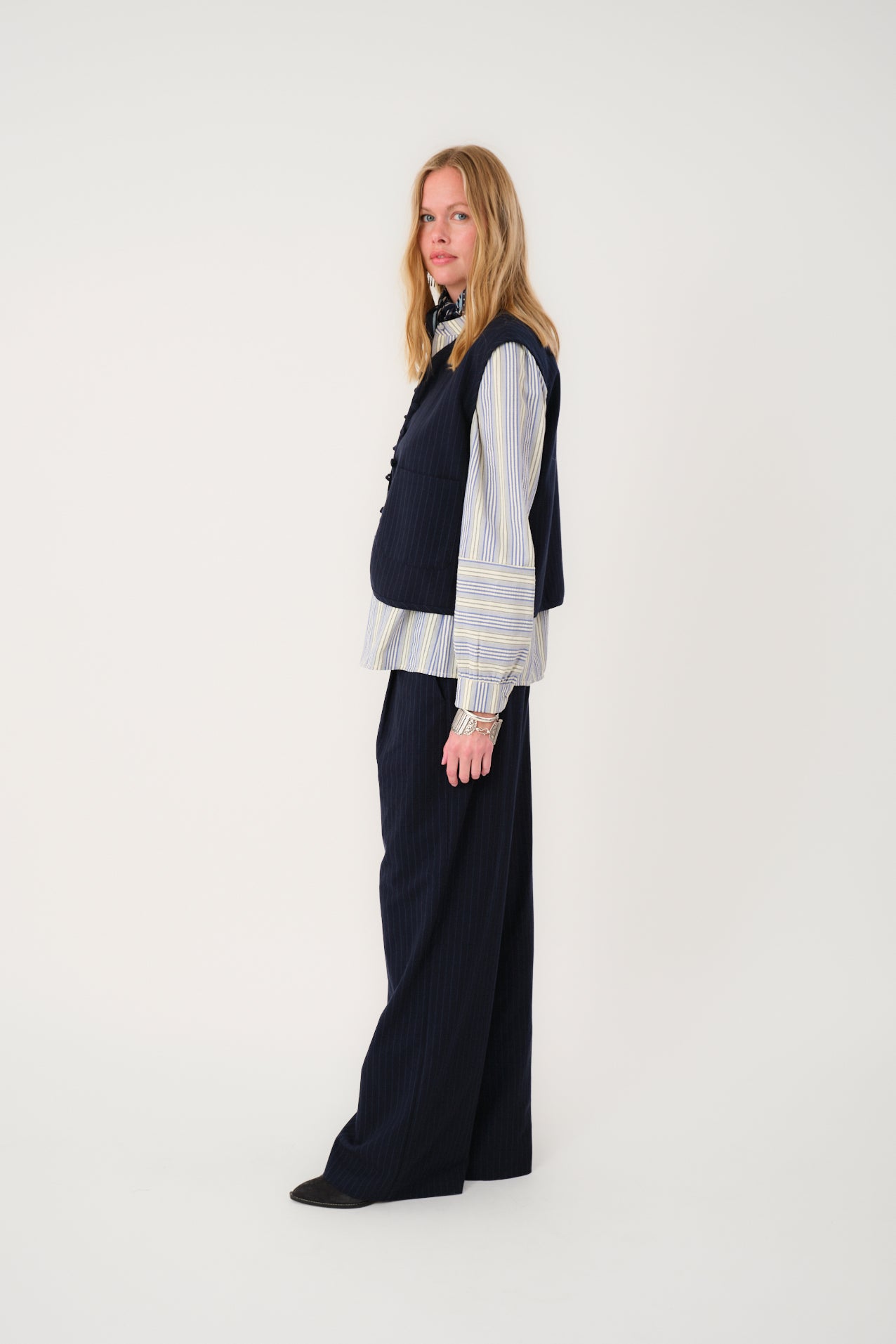 Lollys Laundry AbbeyLL Vest Vest 27 Dark Navy