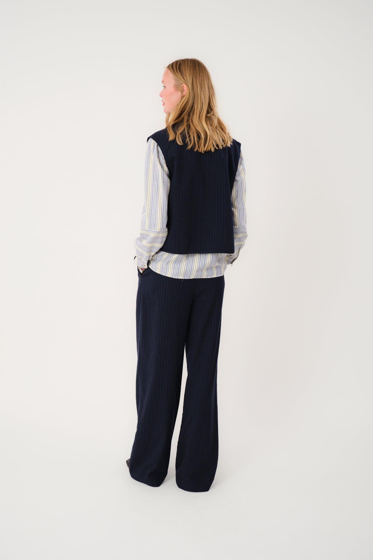 Lollys Laundry AbbeyLL Vest Vest 27 Dark Navy