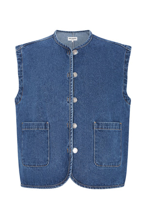 Lollys Laundry AbbeyLL Vest Vest Mørkeblå