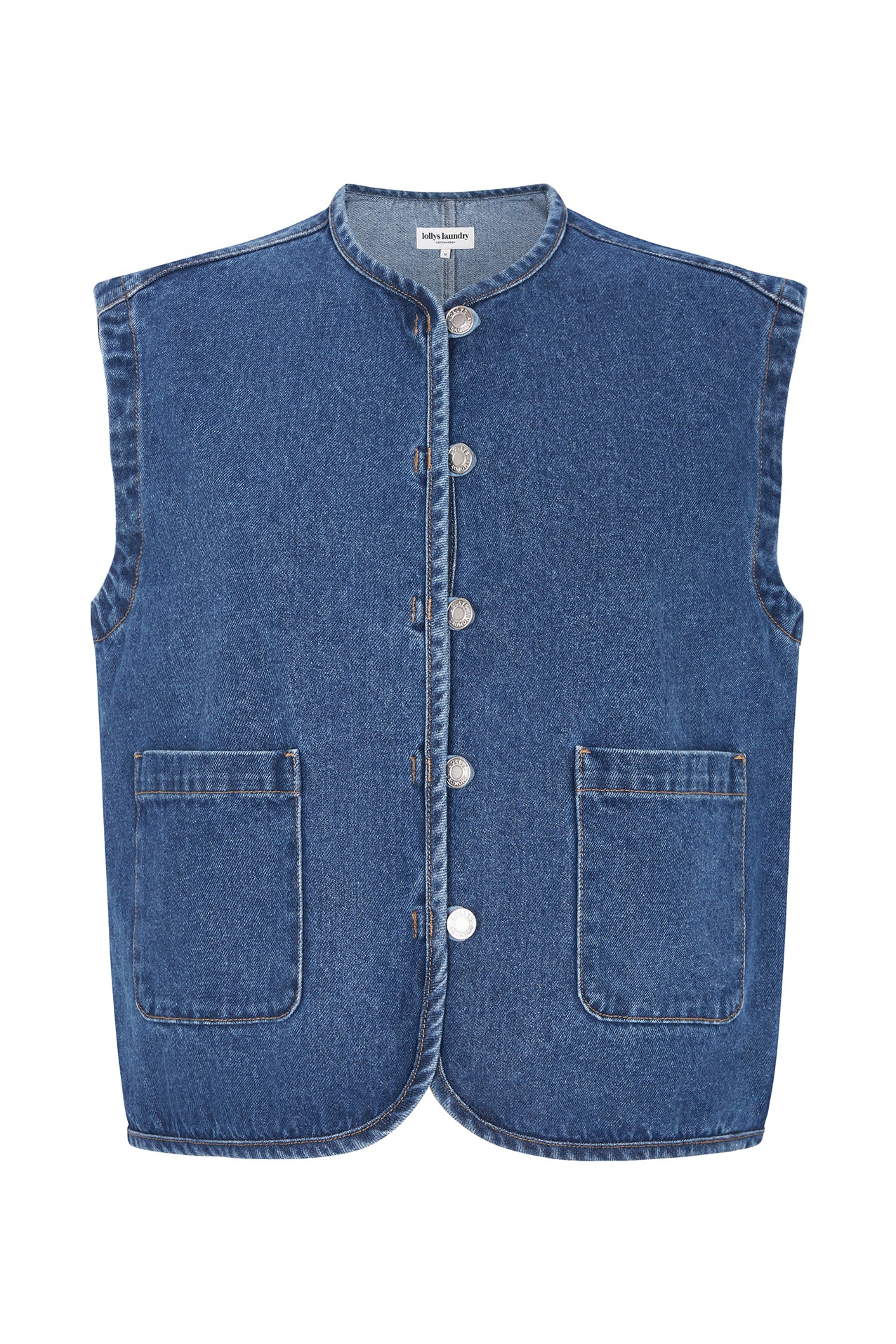 Lollys Laundry AbbeyLL Vest Vest Mørkeblå