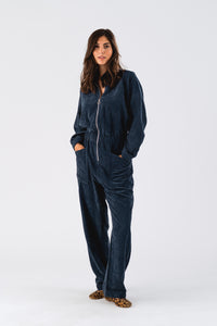 Aberdeen Jumpsuit - Dark Blue