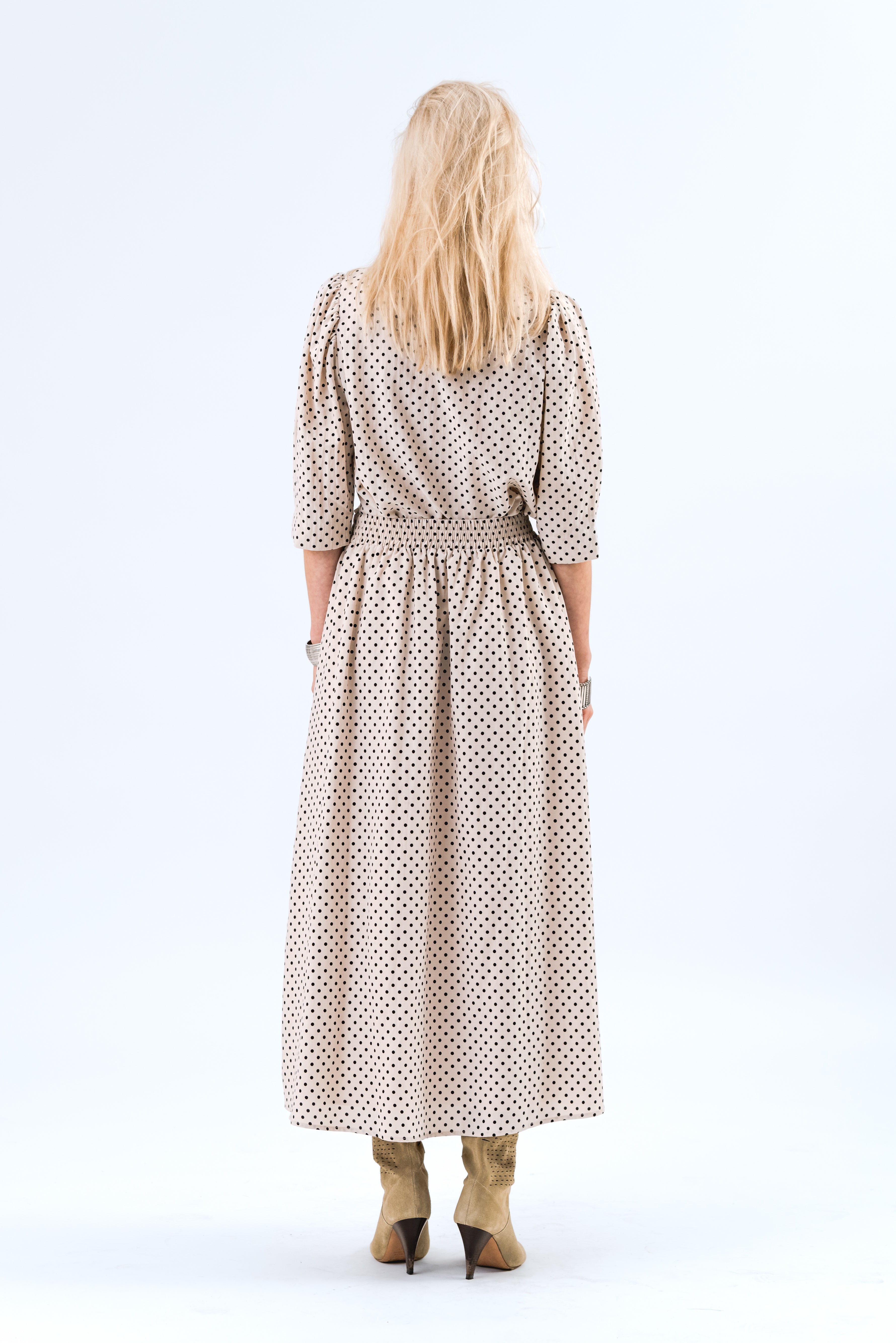 Lollys Laundry AkaneLL Maxi Nederdel Skirt 02 Creme