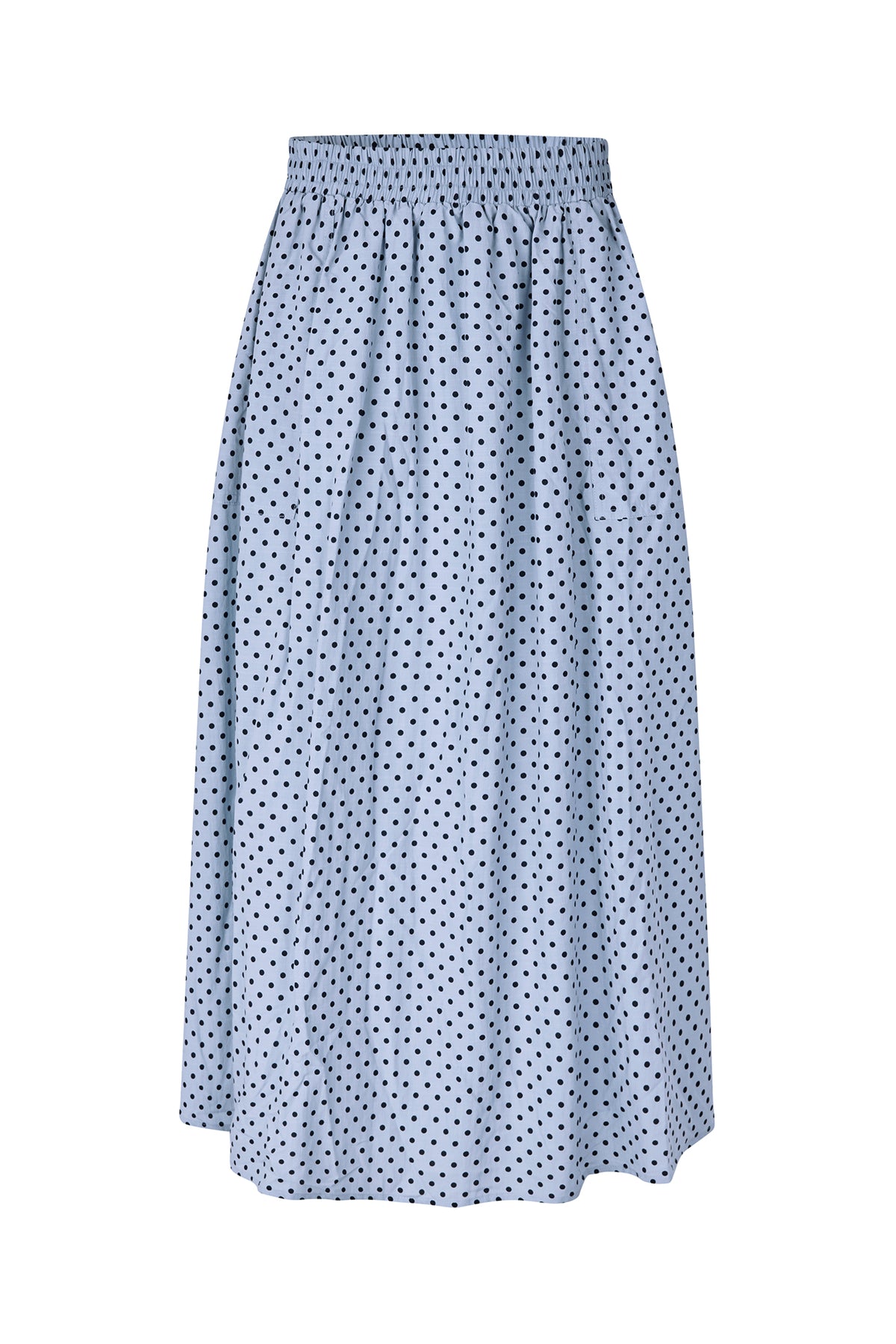 Lollys Laundry AkaneLL Maxi Nederdel Skirt Lyseblå