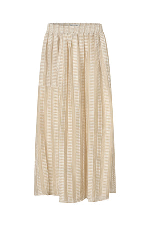 Lollys Laundry AkaneLL Maxi Skirt Skirt Creme