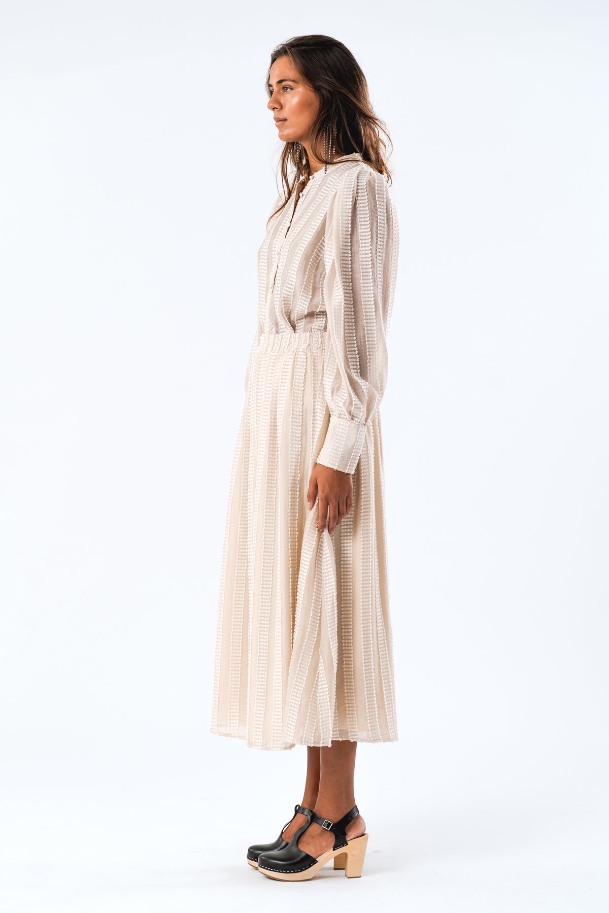 Lollys Laundry AkaneLL Maxi Skirt Skirt Creme