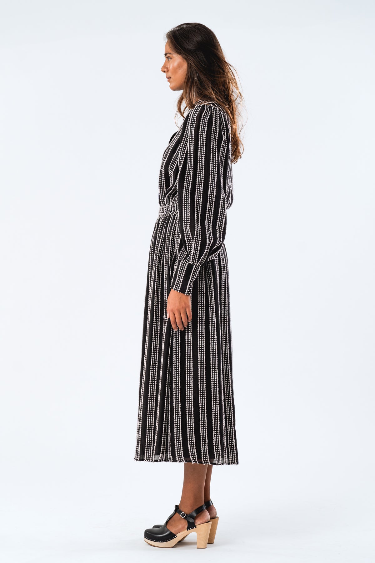 Lollys Laundry AkaneLL Maxi Skirt Skirt Sort