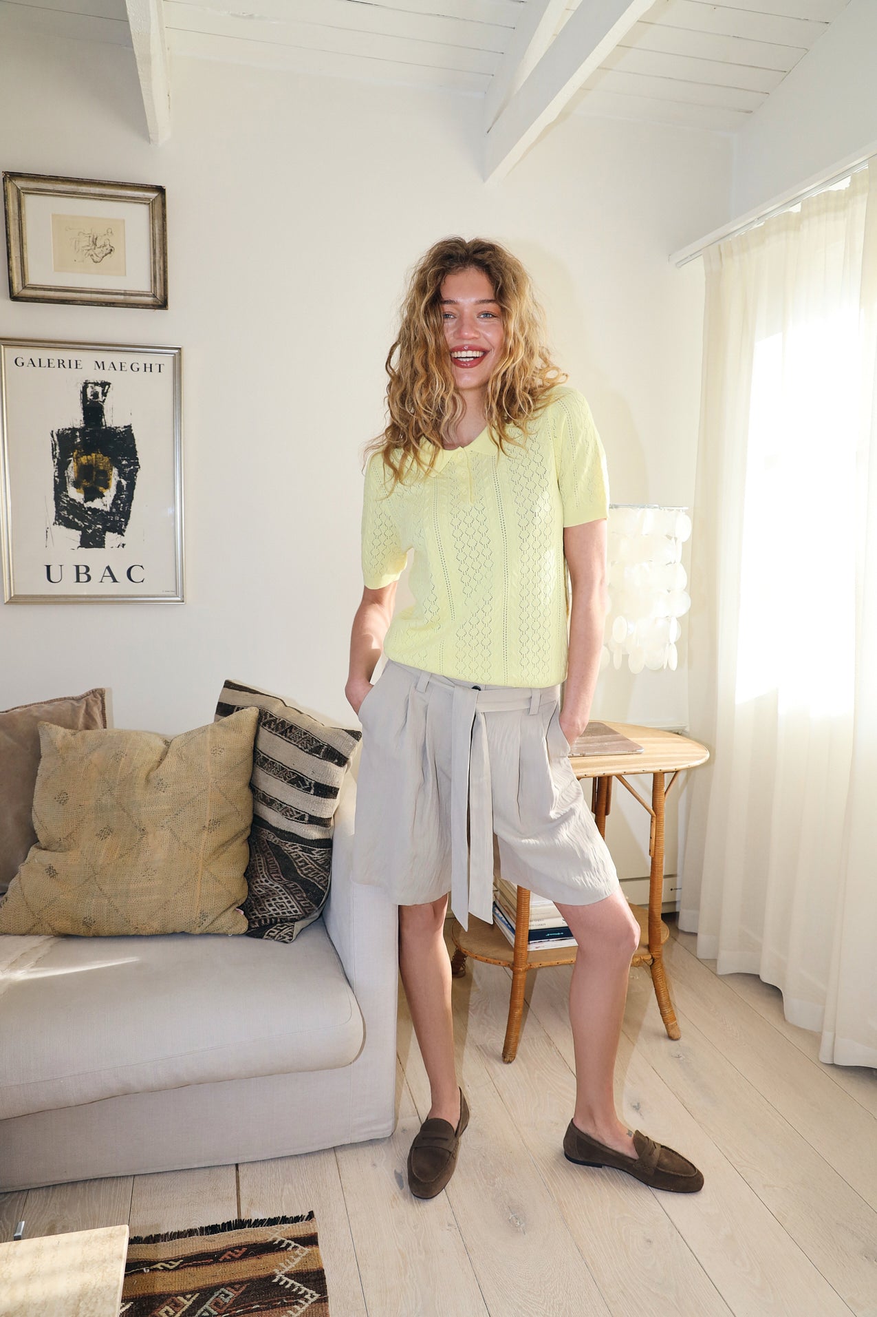 AlaiaLL Strik Polo - Neongul