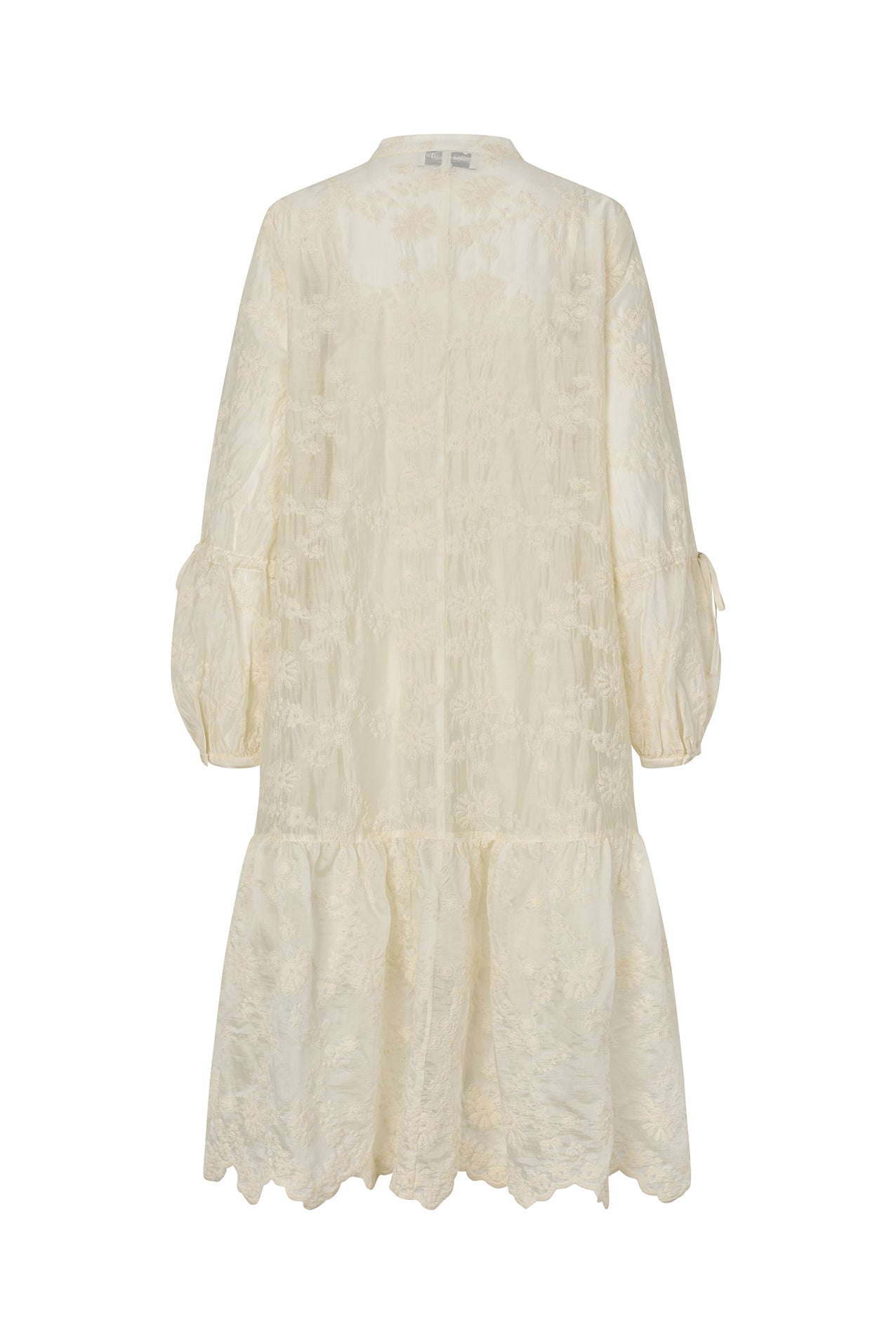 AlannaLL Midi Kjole - Creme