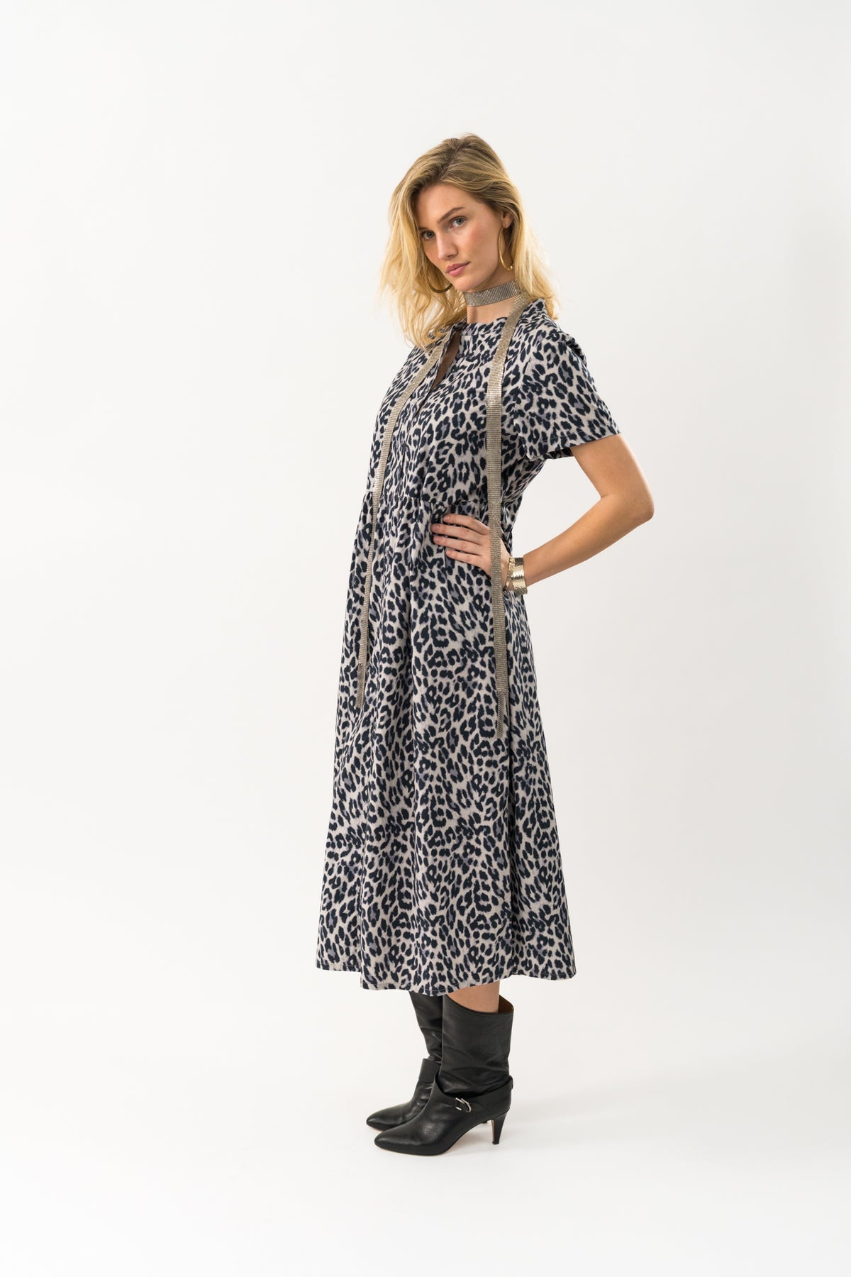 Lollys Laundry AliyaLL Maxi Kjole Dress Leopardprint