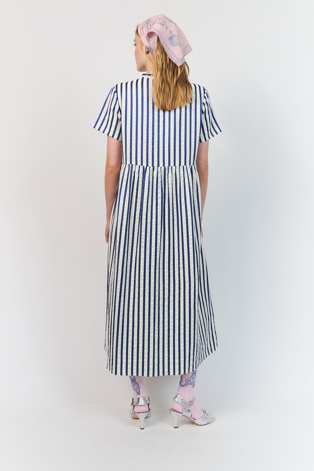 Lollys Laundry AliyaLL Maxi Kjole Dress Blå