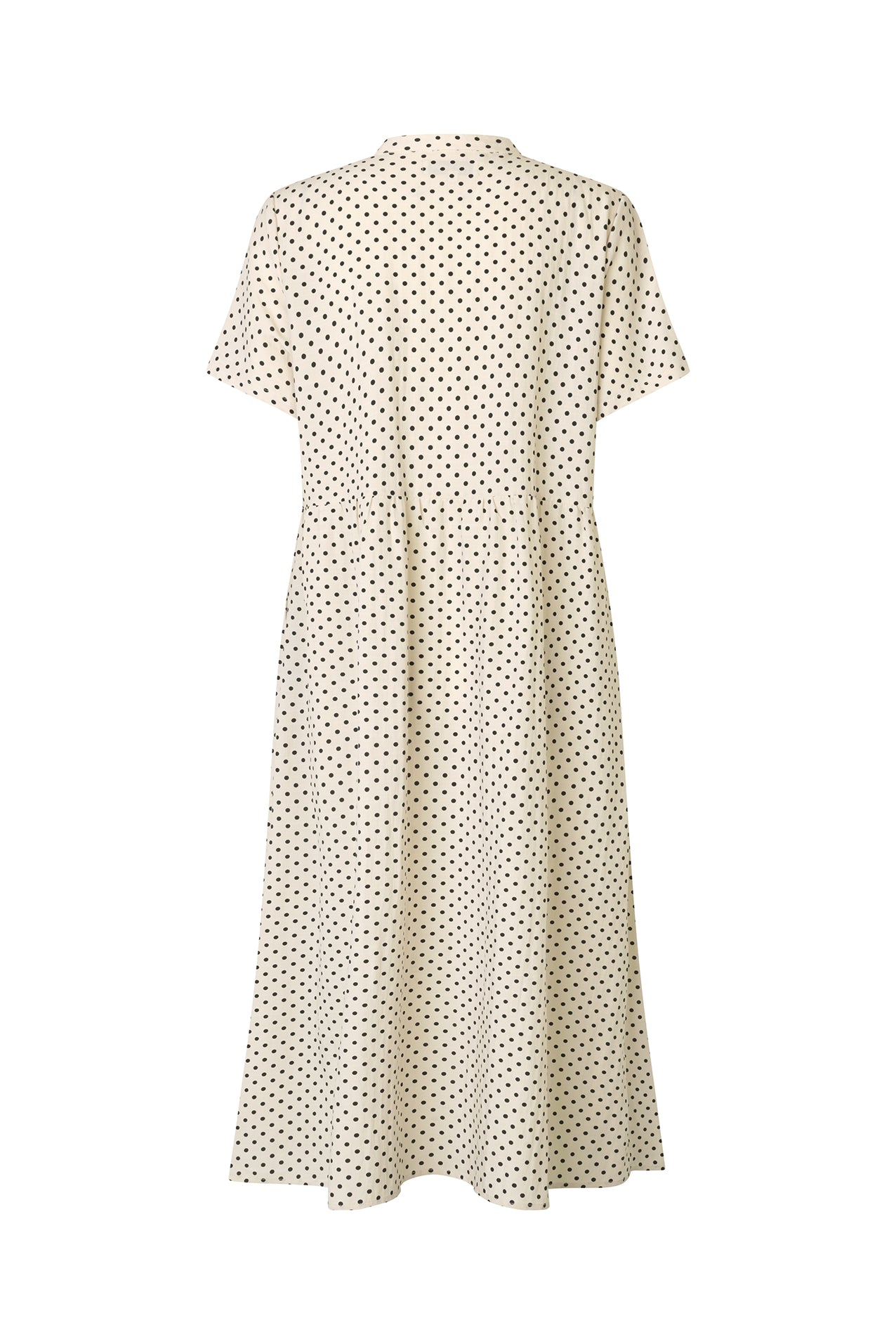 Lollys Laundry AliyaLL Midi Dress SS Dress 02 Creme