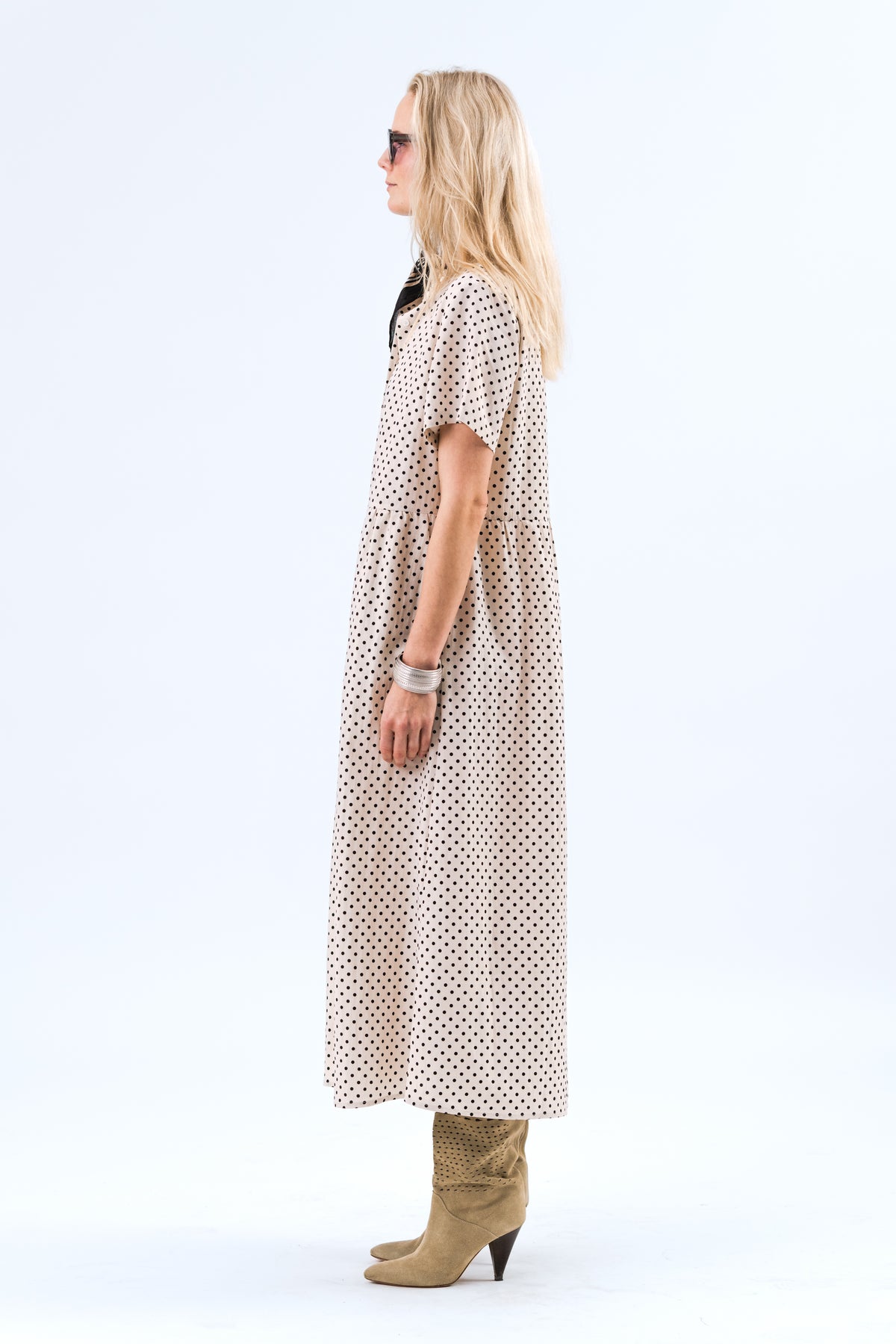 Lollys Laundry AliyaLL Midi Kjole Dress Creme