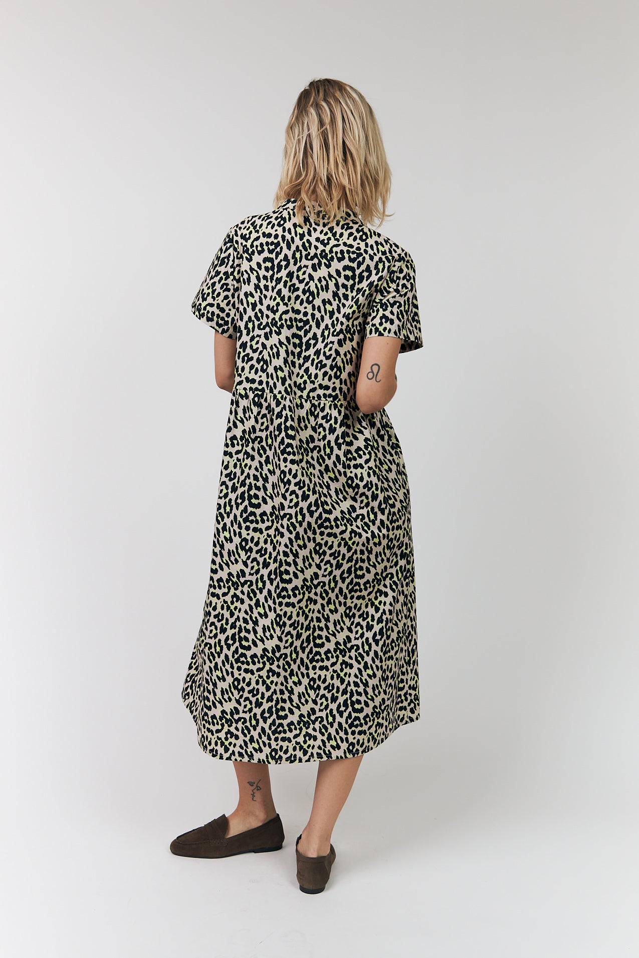 AliyaLL Midi Kjole - Yellow