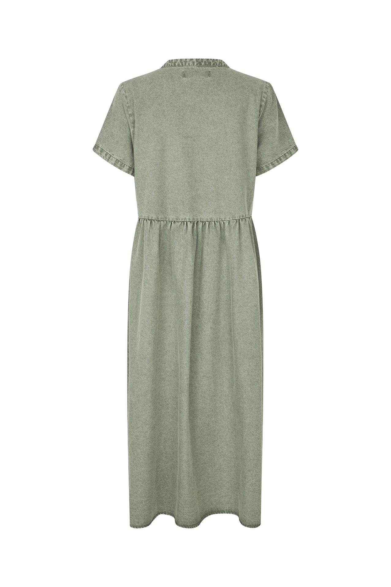 Lollys Laundry AliyaLL Midi Kjole Dress Støvet grøn