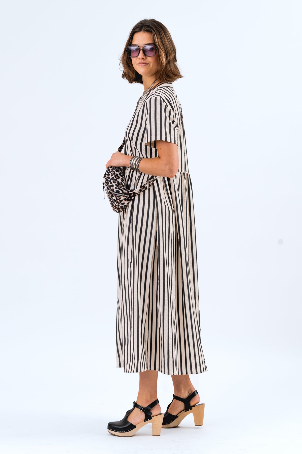 Lollys Laundry AliyaLl Maxi Kjole Dress Striber