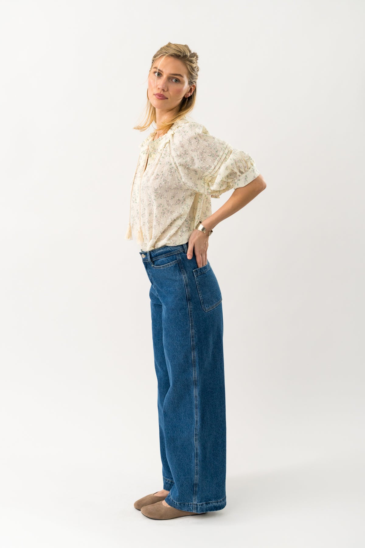 Lollys Laundry AlviLL Bluse Blouse Creme