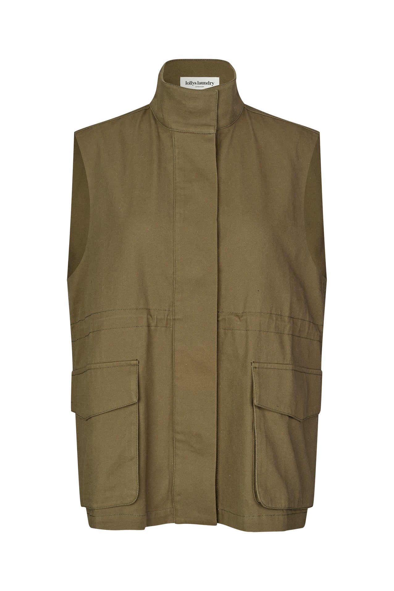 Lollys Laundry AmiLL Vest Vest 49 Dusty Green