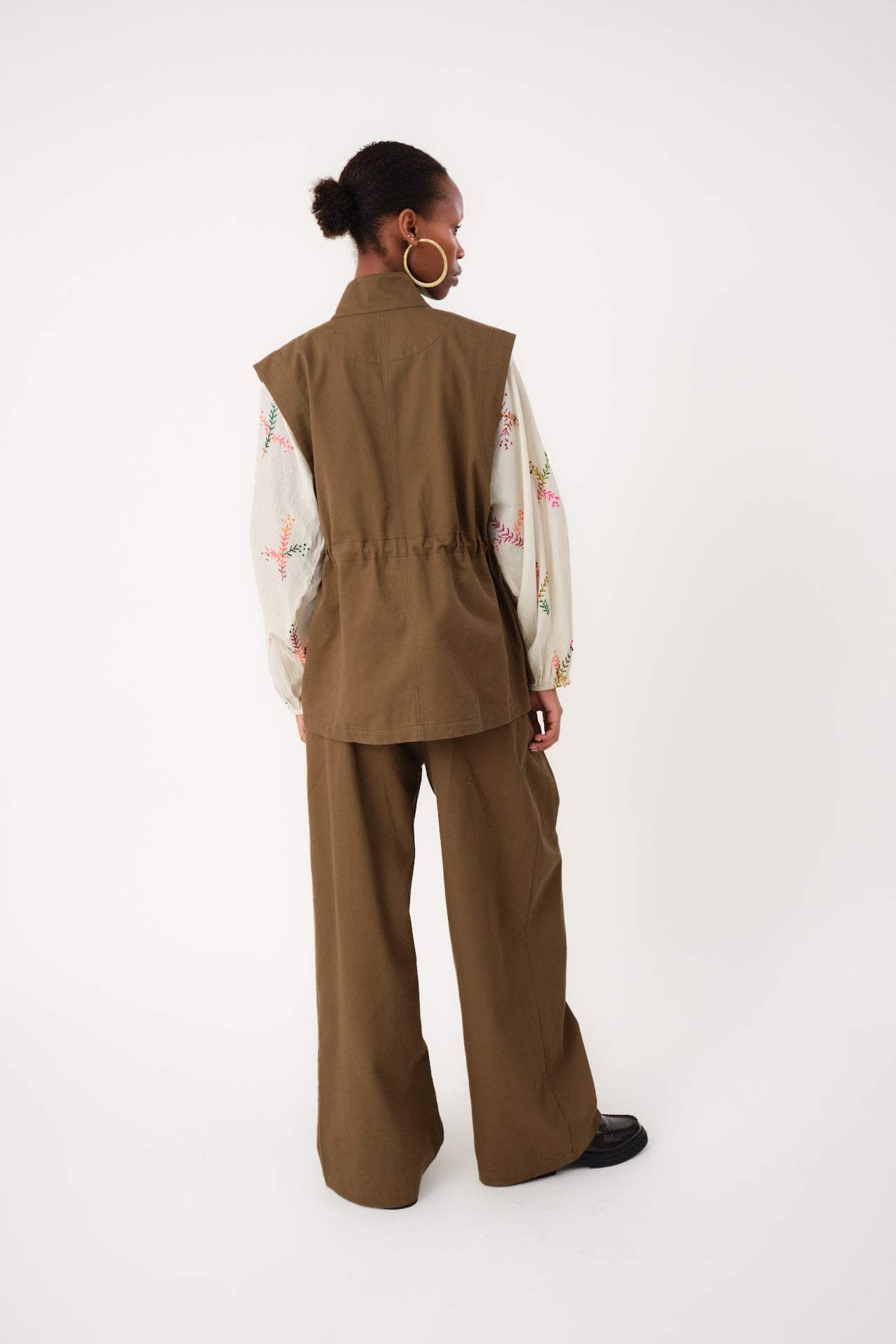Lollys Laundry AmiLL Vest Vest 49 Dusty Green