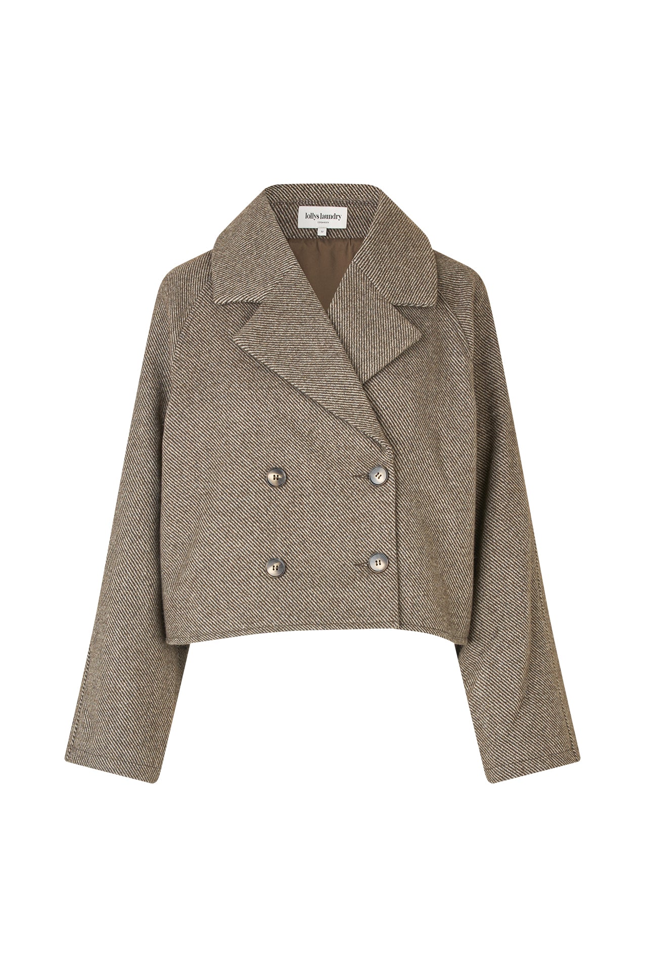 Lollys Laundry AmiriLL Kort Jakke Blazer 87 Dark Mokka