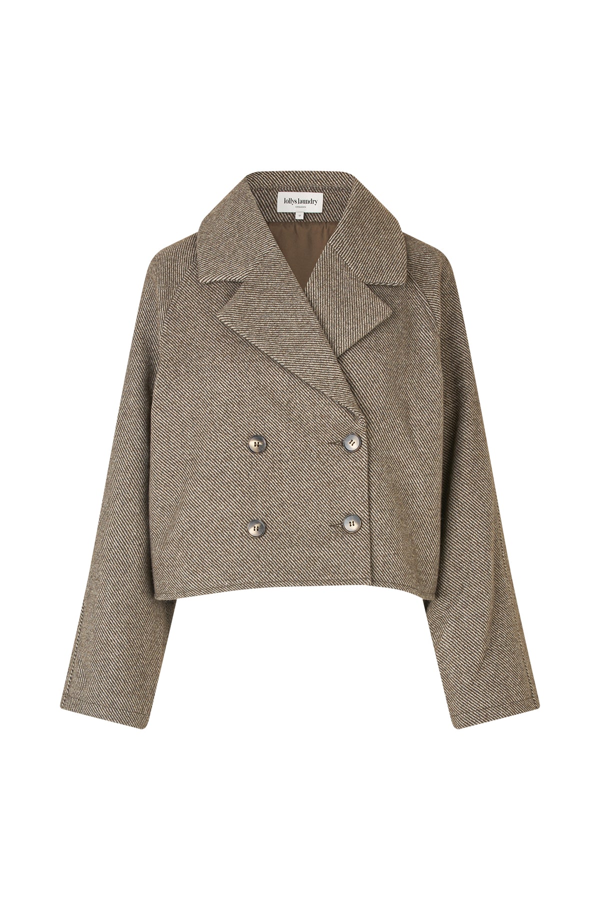 Lollys Laundry AmiriLL Kort Jakke Blazer Mørkebrun