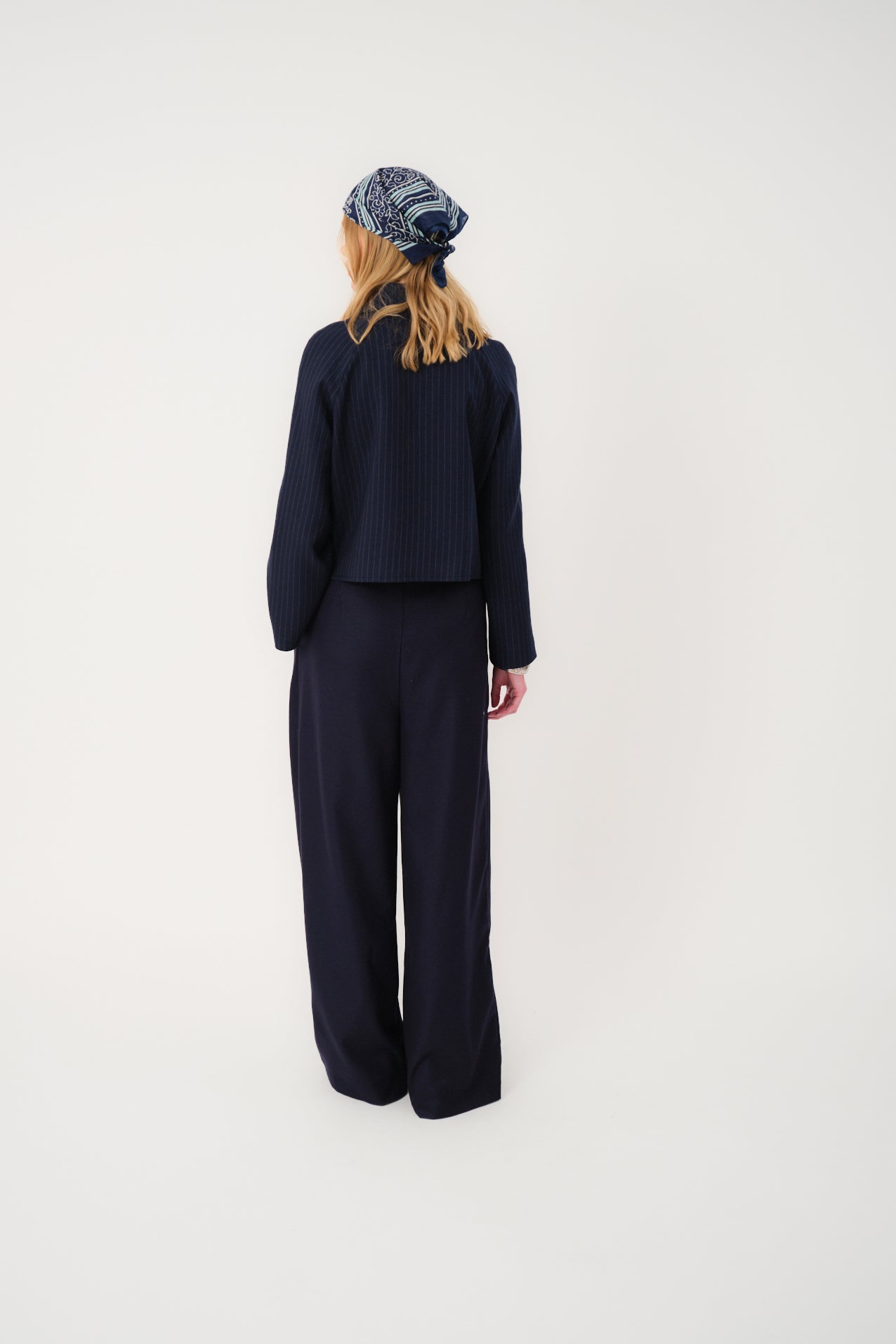 AmiriLL Kort Jakke - Navy